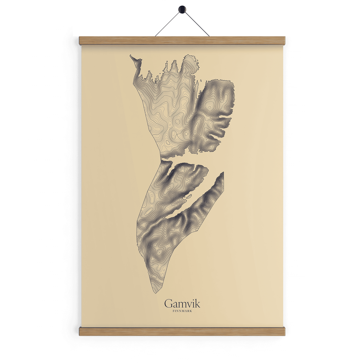 Gamvik kotekart - Sandstein