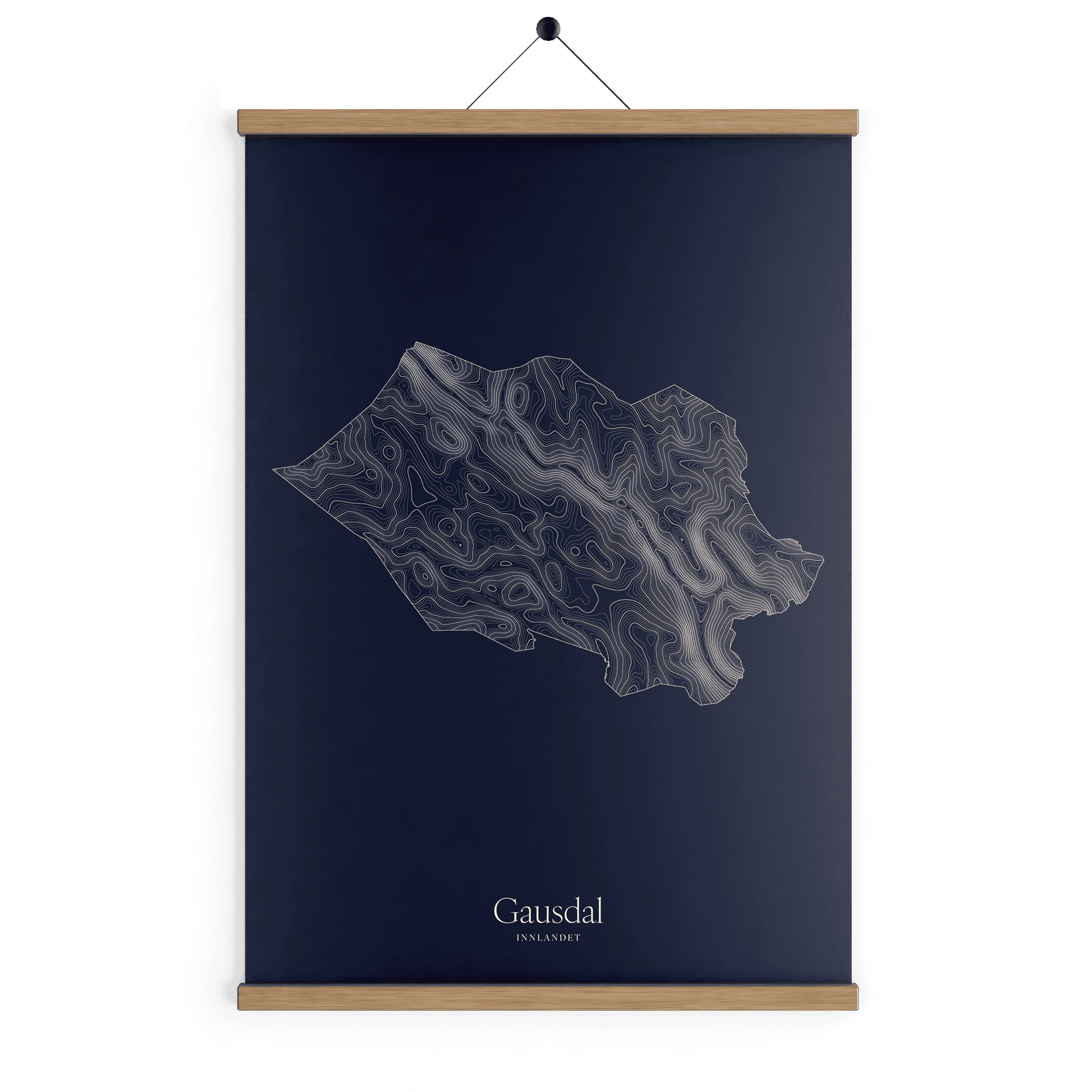 Gausdal kotekart - Vinternatt
