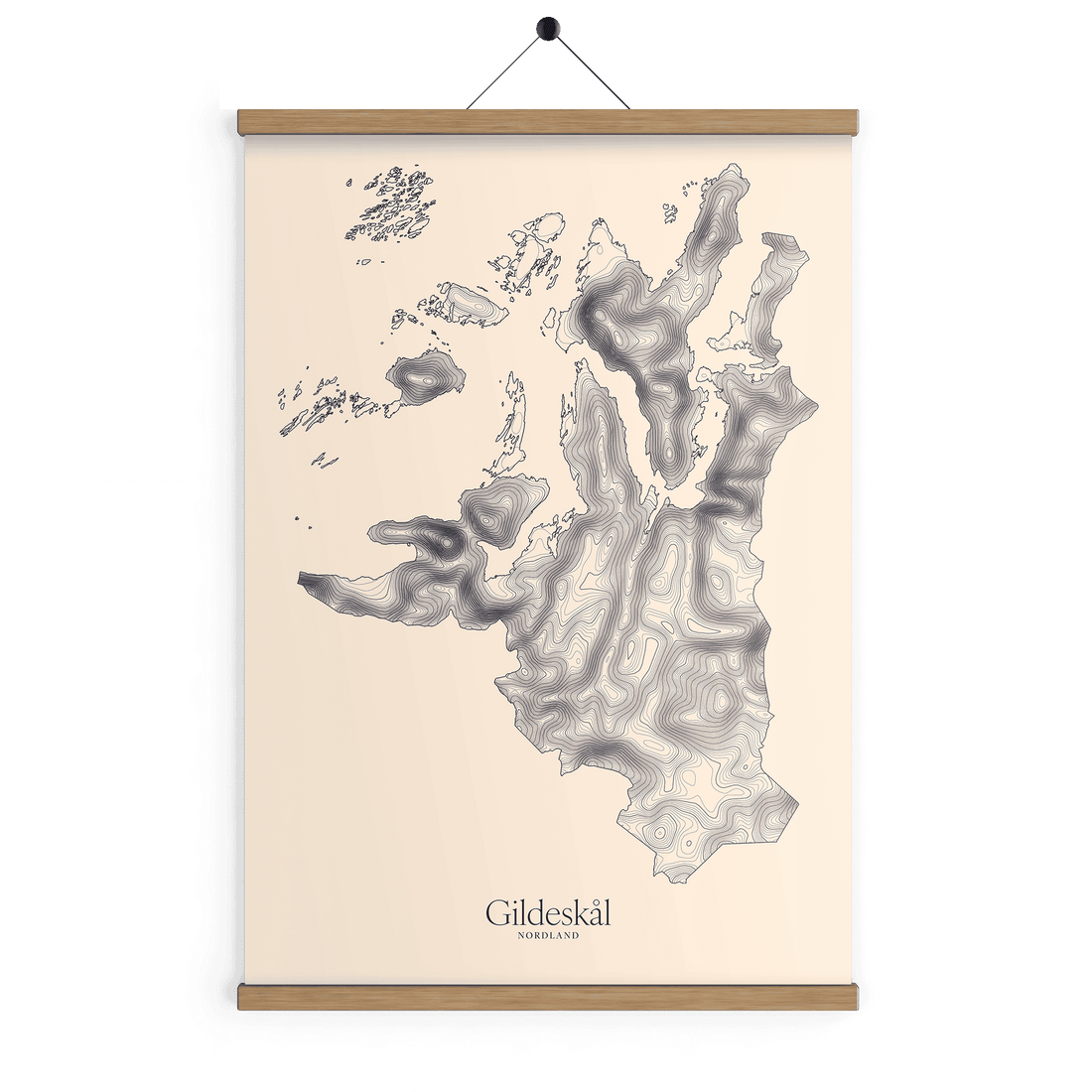 Gildeskål kotekart - Bomull