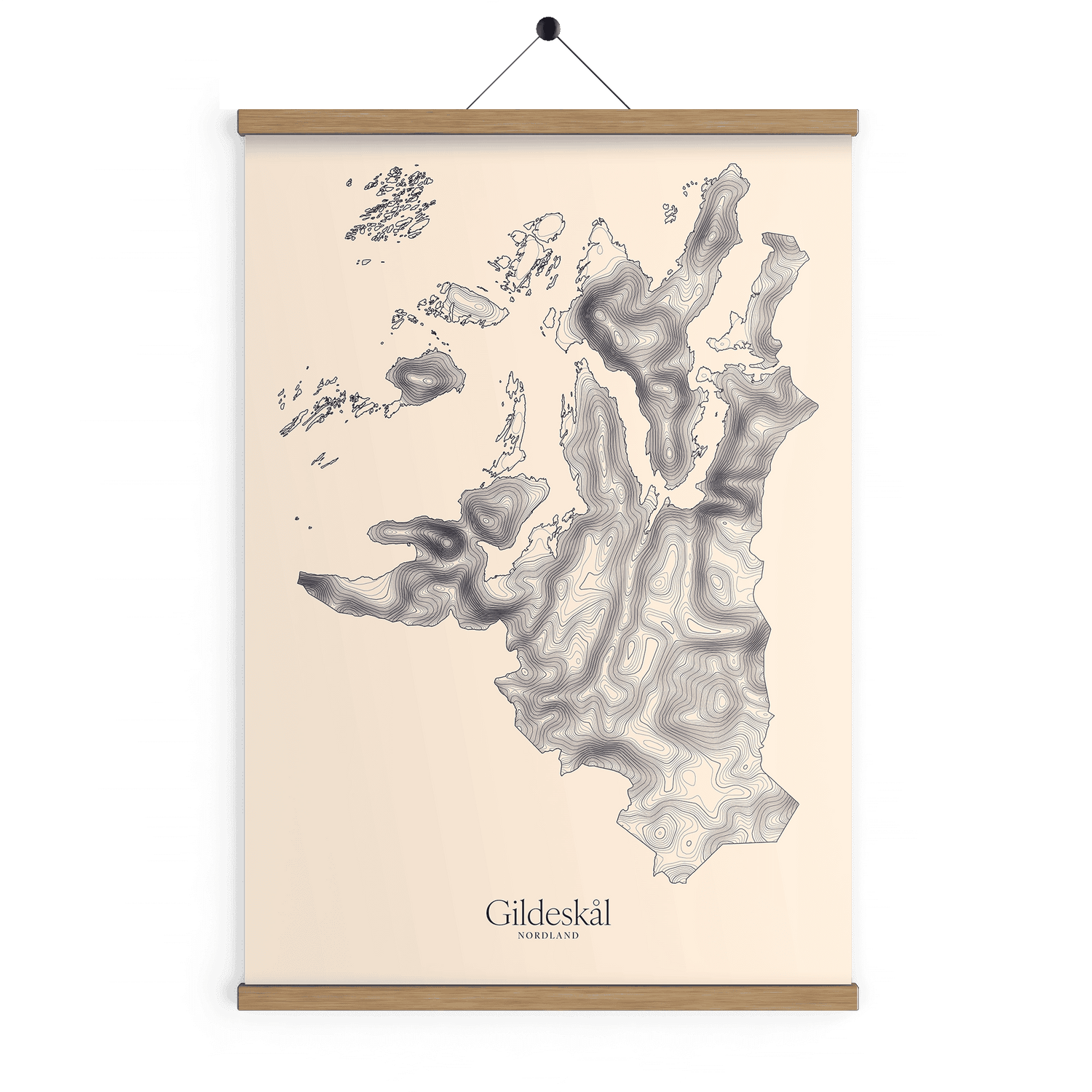 Gildeskål kotekart - Bomull