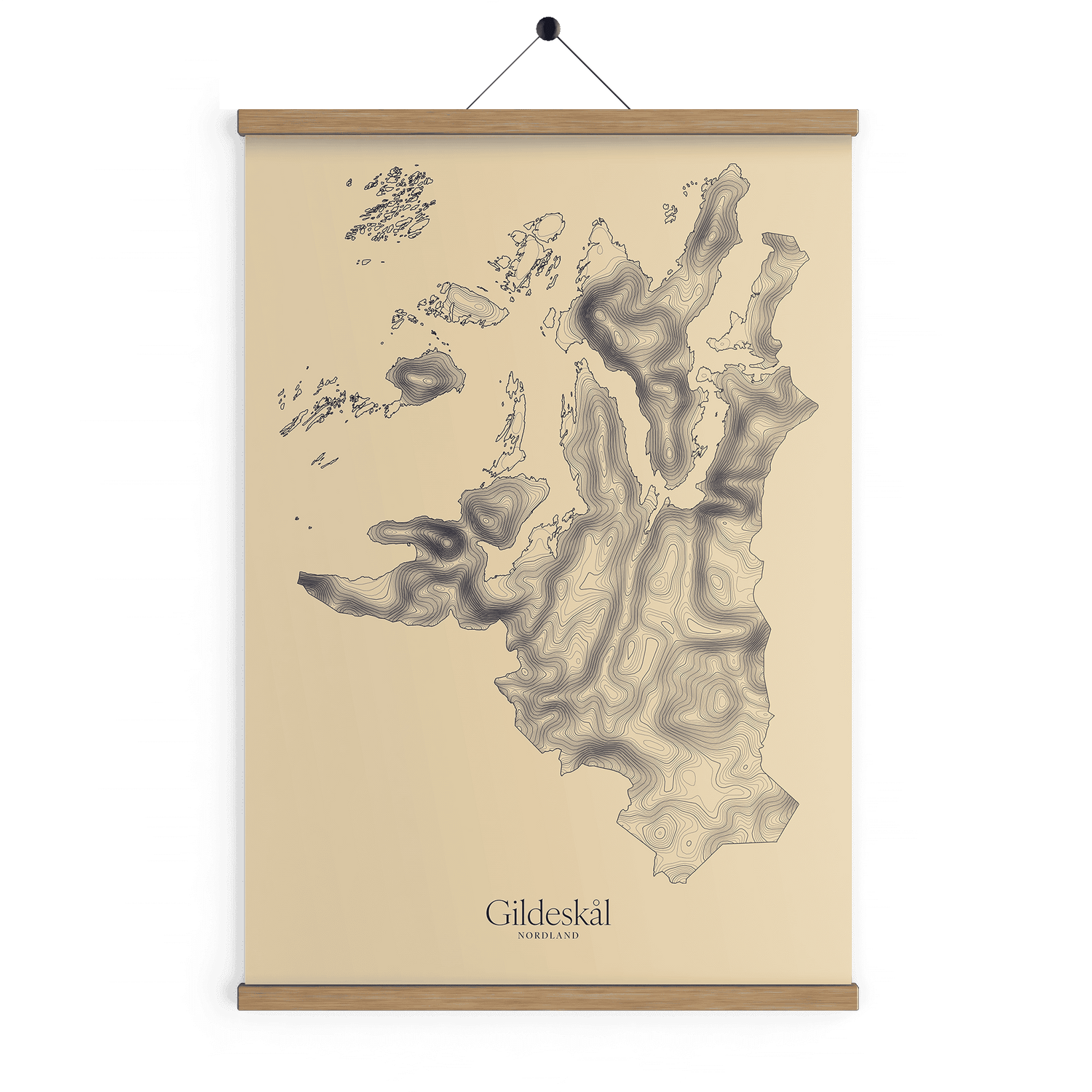 Gildeskål kotekart - Sandstein