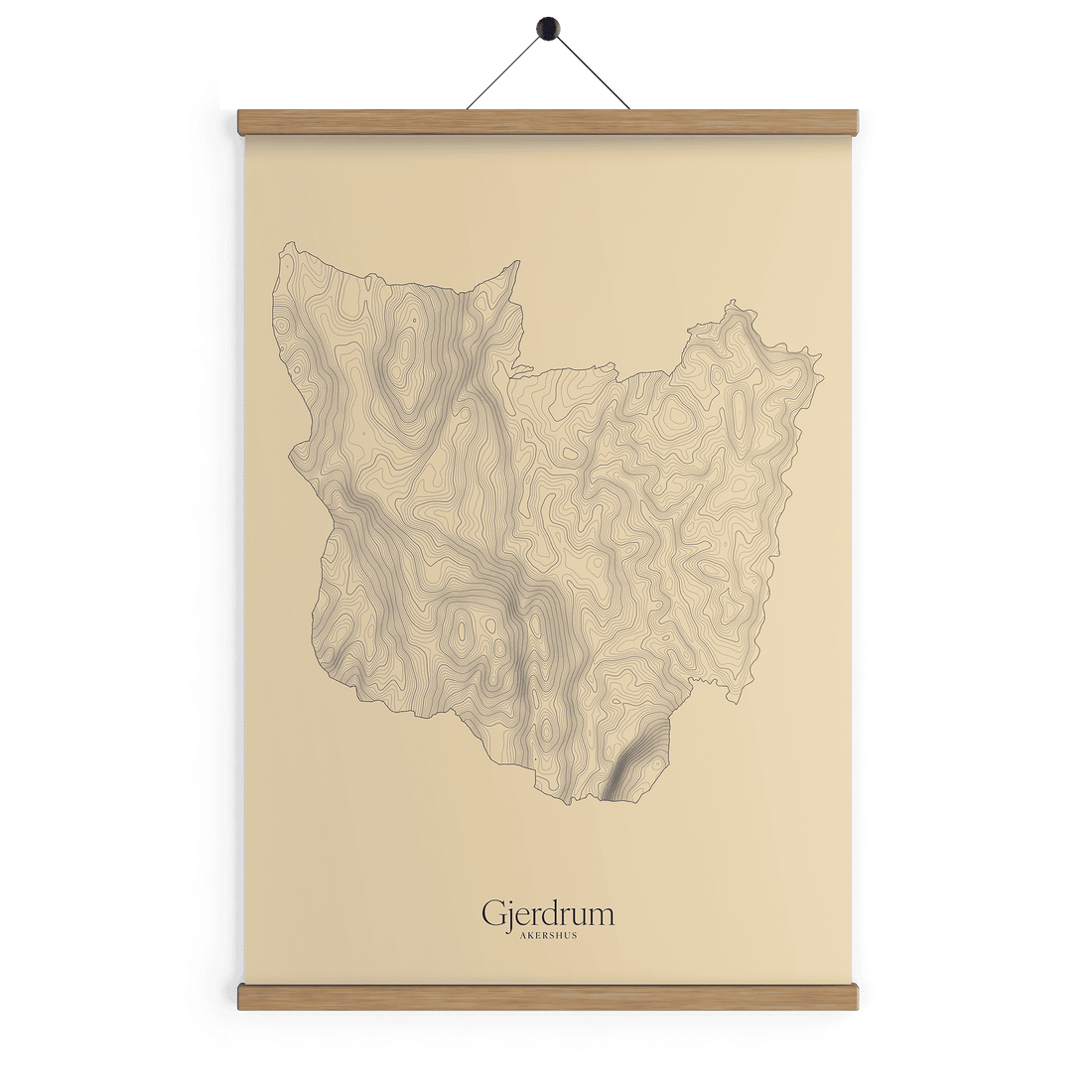 Gjerdrum kotekart - Sandstein