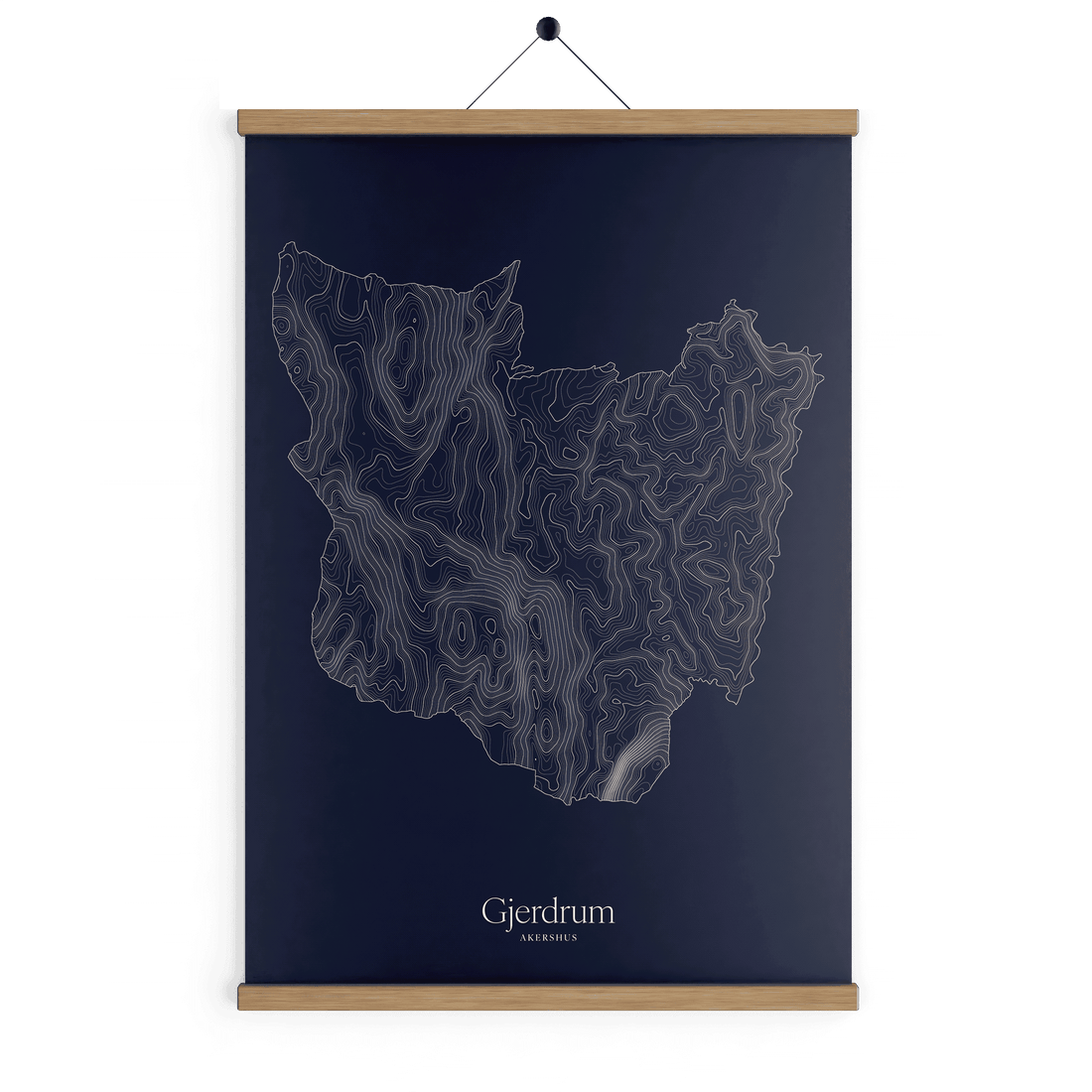 Gjerdrum kotekart - Vinternatt