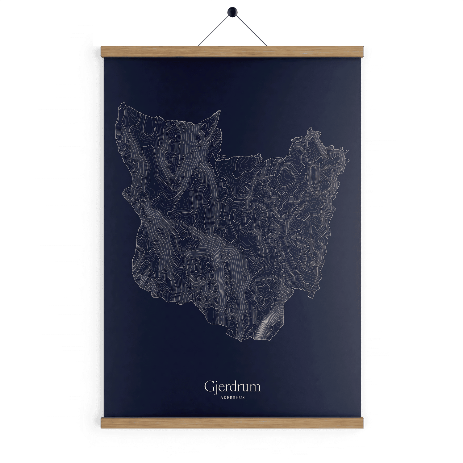 Gjerdrum kotekart - Vinternatt