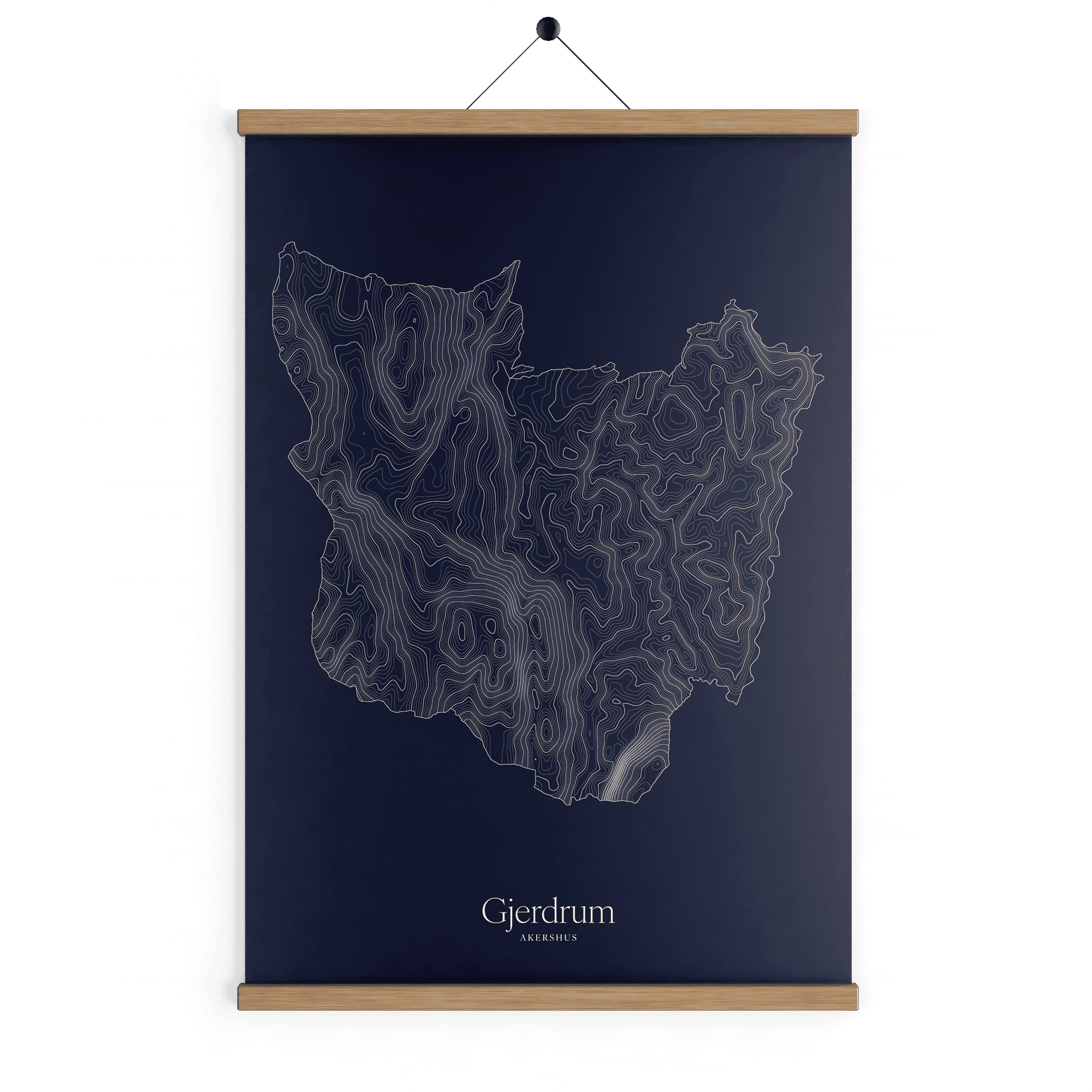 Gjerdrum kotekart - Vinternatt