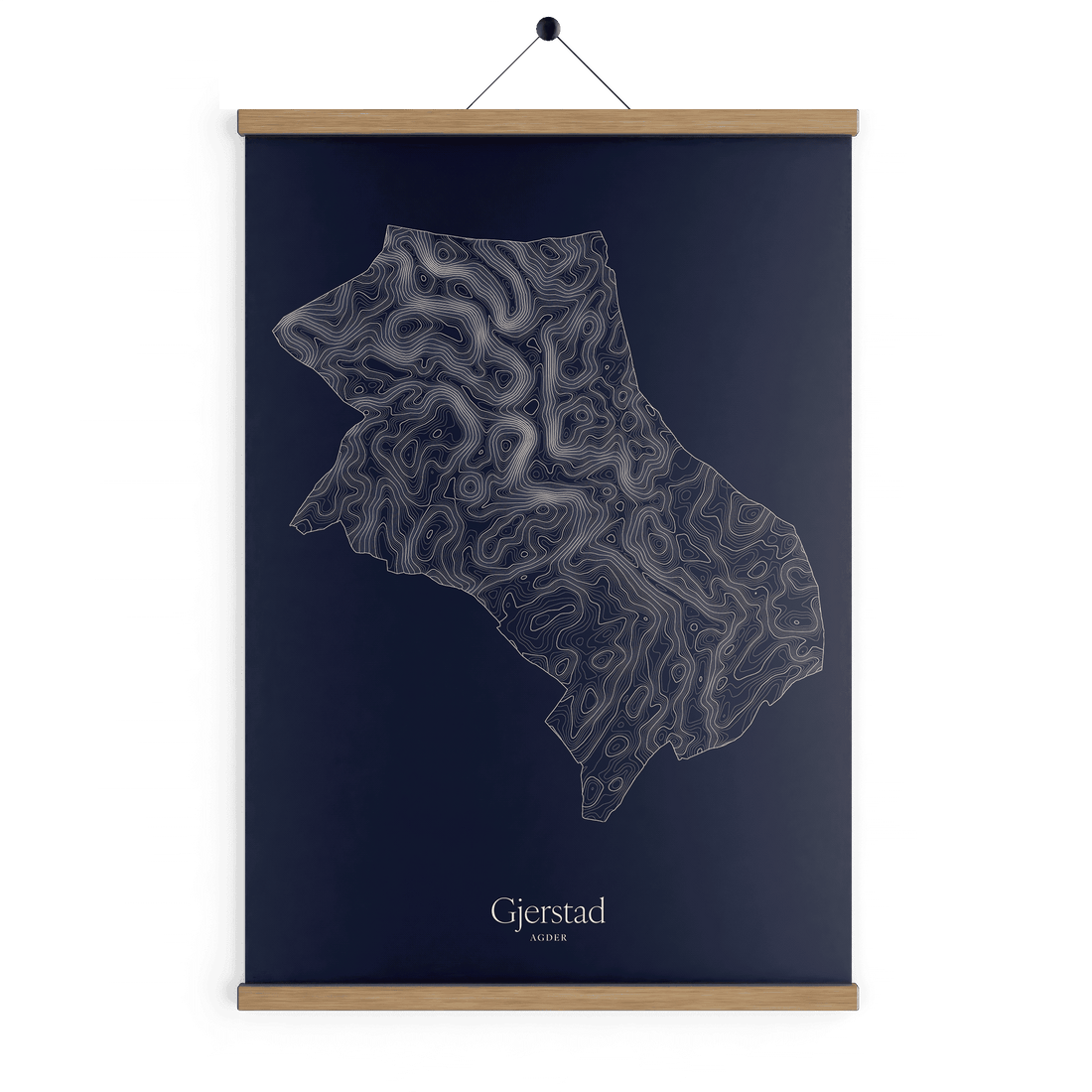 Gjerstad kotekart - Vinternatt