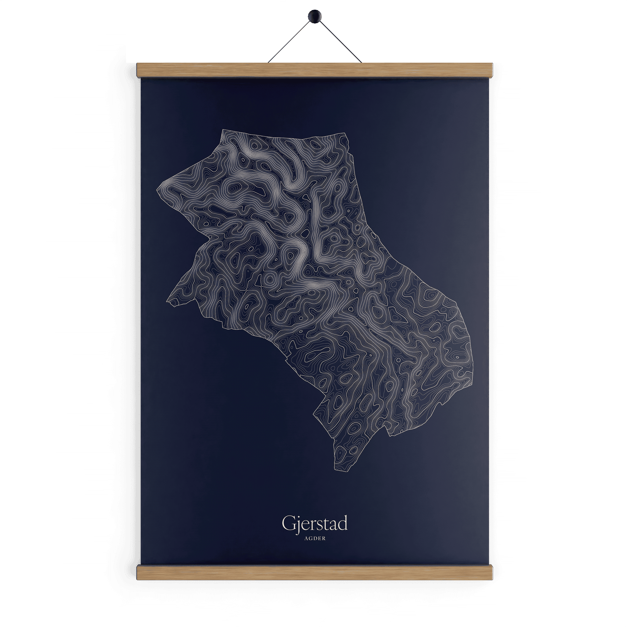 Gjerstad kotekart - Vinternatt