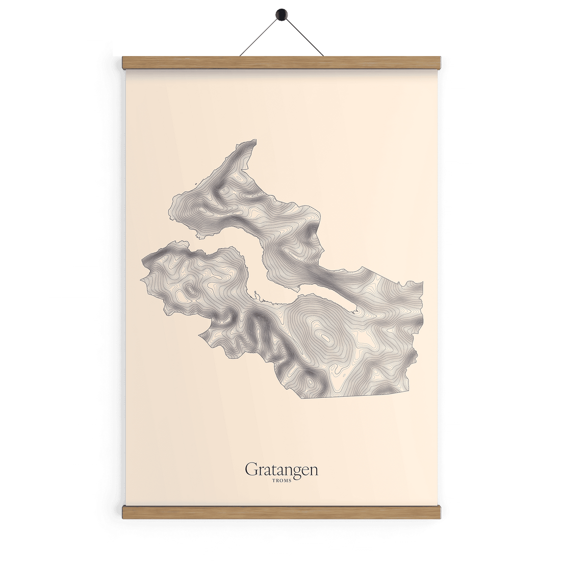 Gratangen kotekart - Bomull