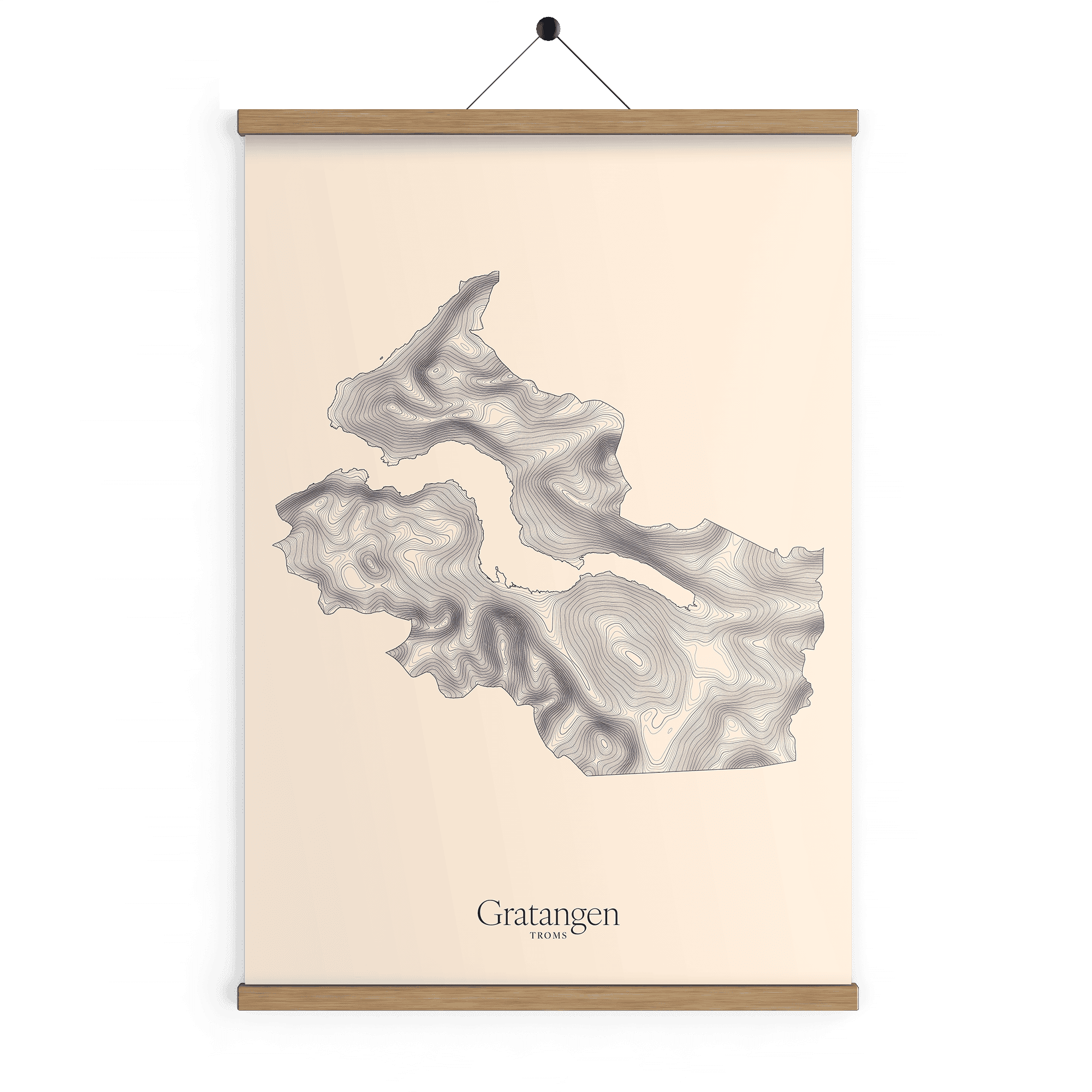 Gratangen kotekart - Bomull