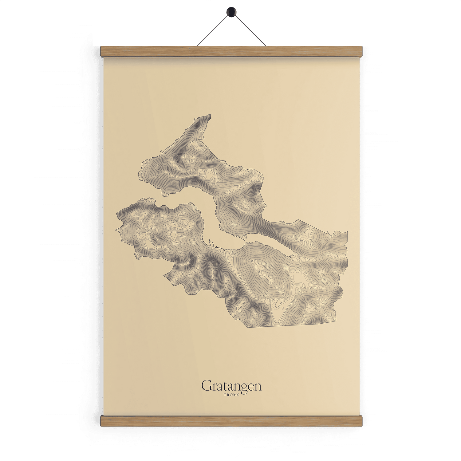 Gratangen kotekart - Sandstein