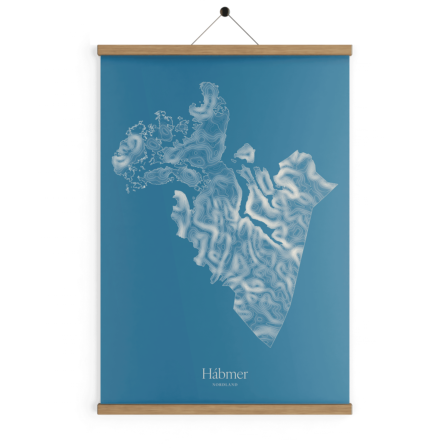 Hábmer kotekart - Himmelblå