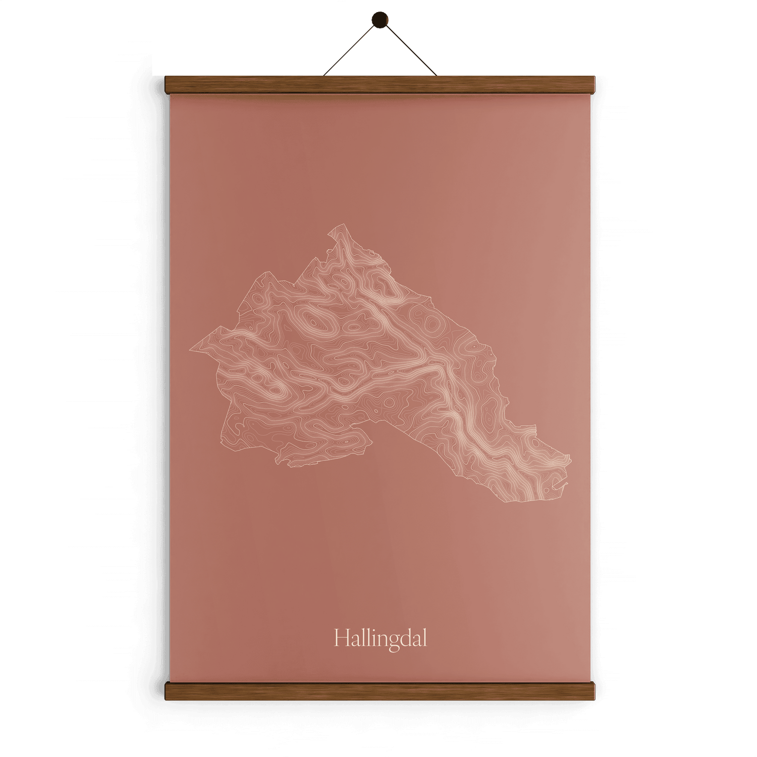 Hallingdal - Rustrød