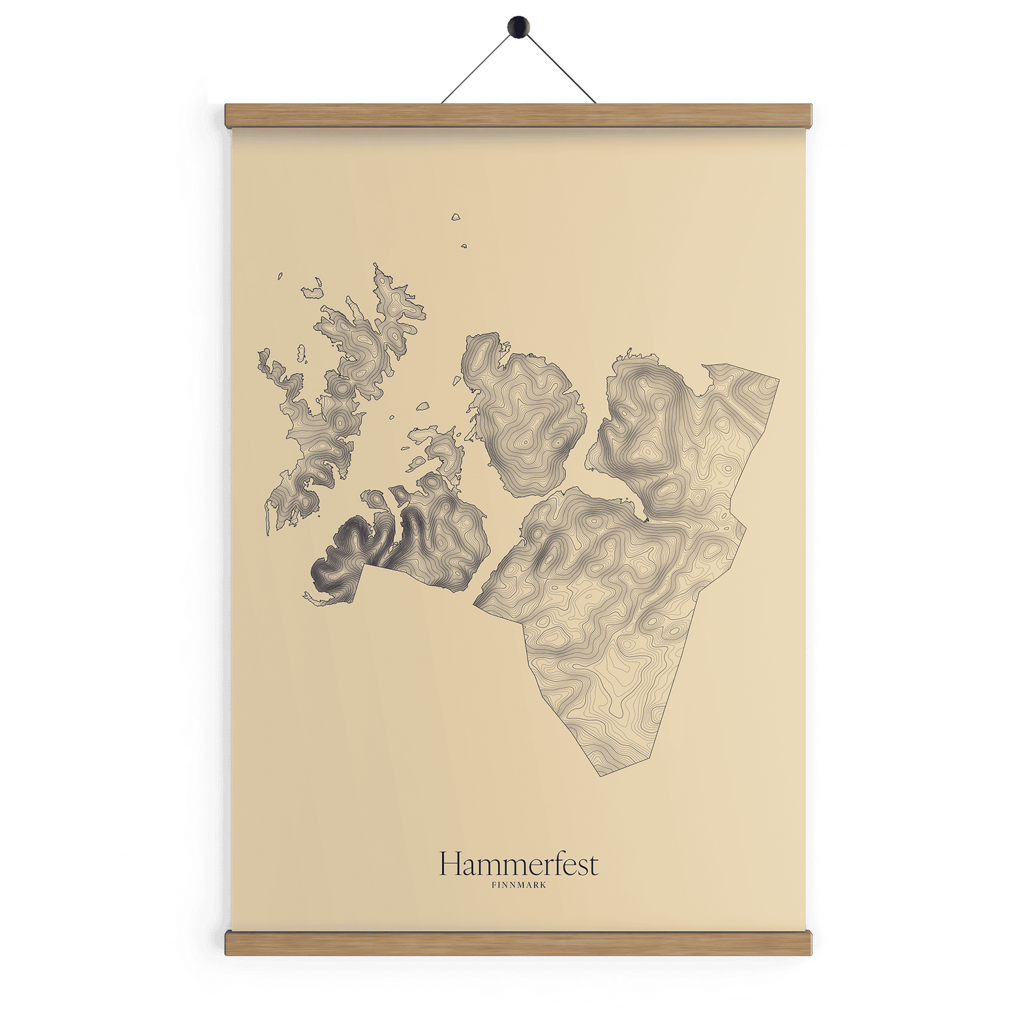 Hammerfest kotekart - Sandstein