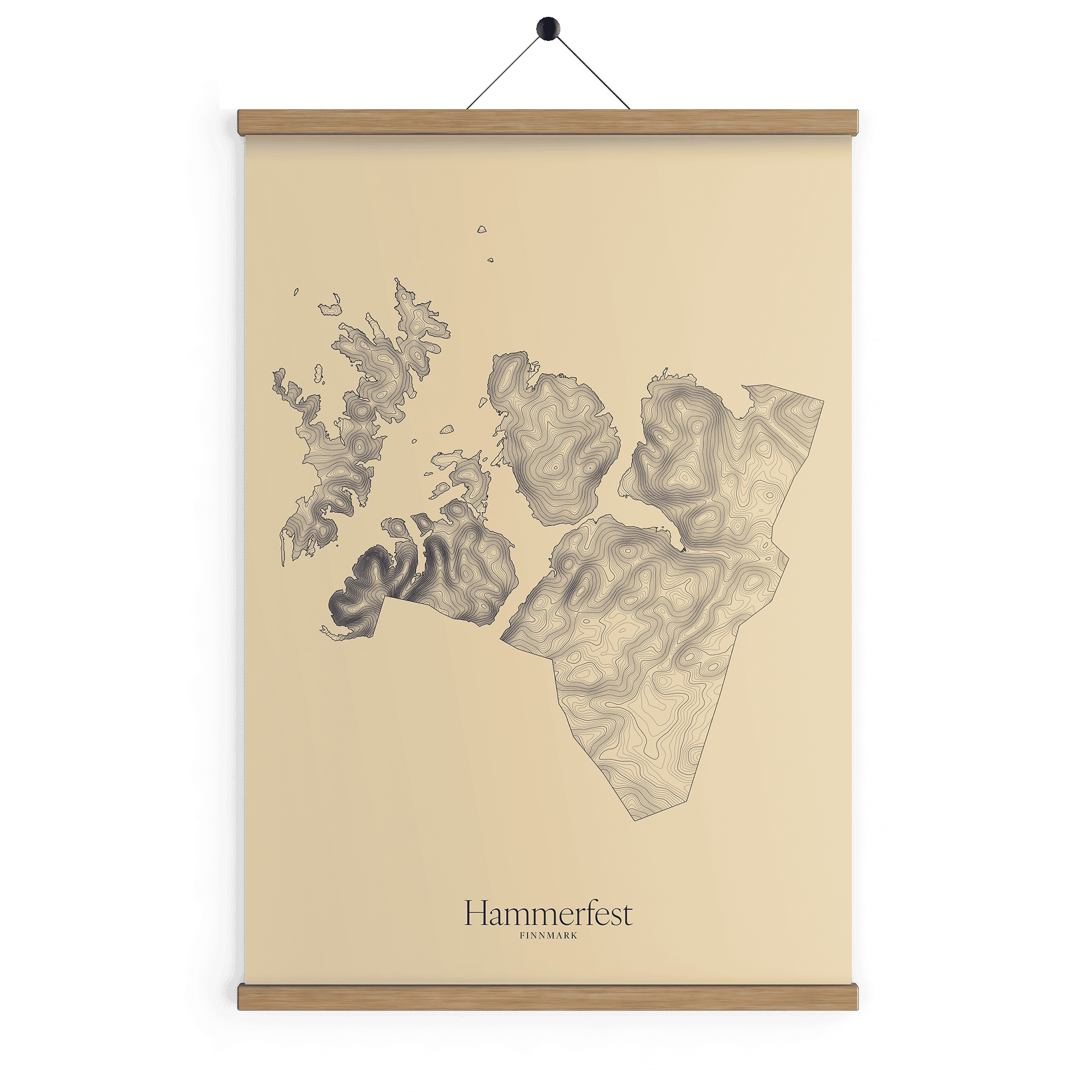 Hammerfest kotekart - Sandstein