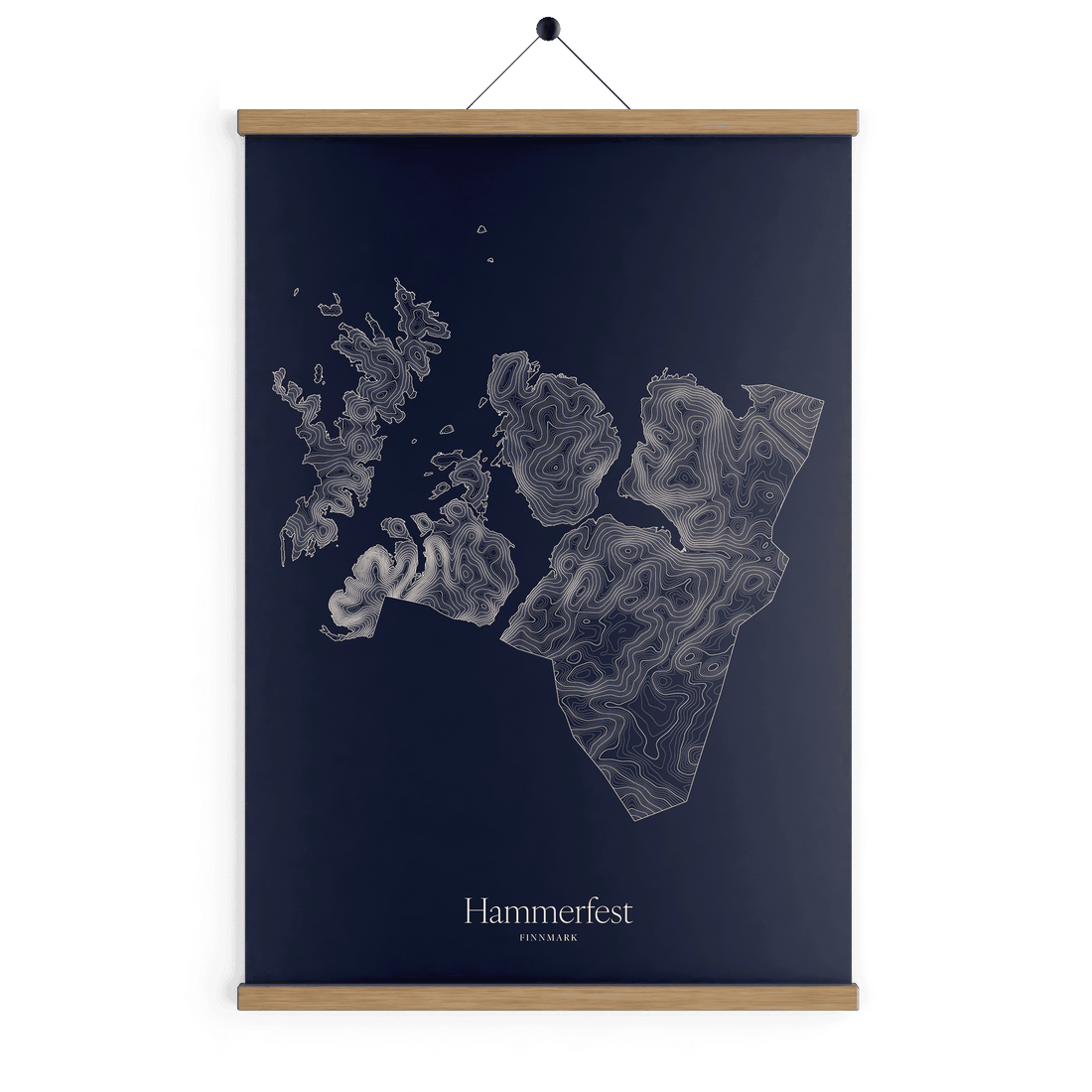 Hammerfest kotekart - Vinternatt