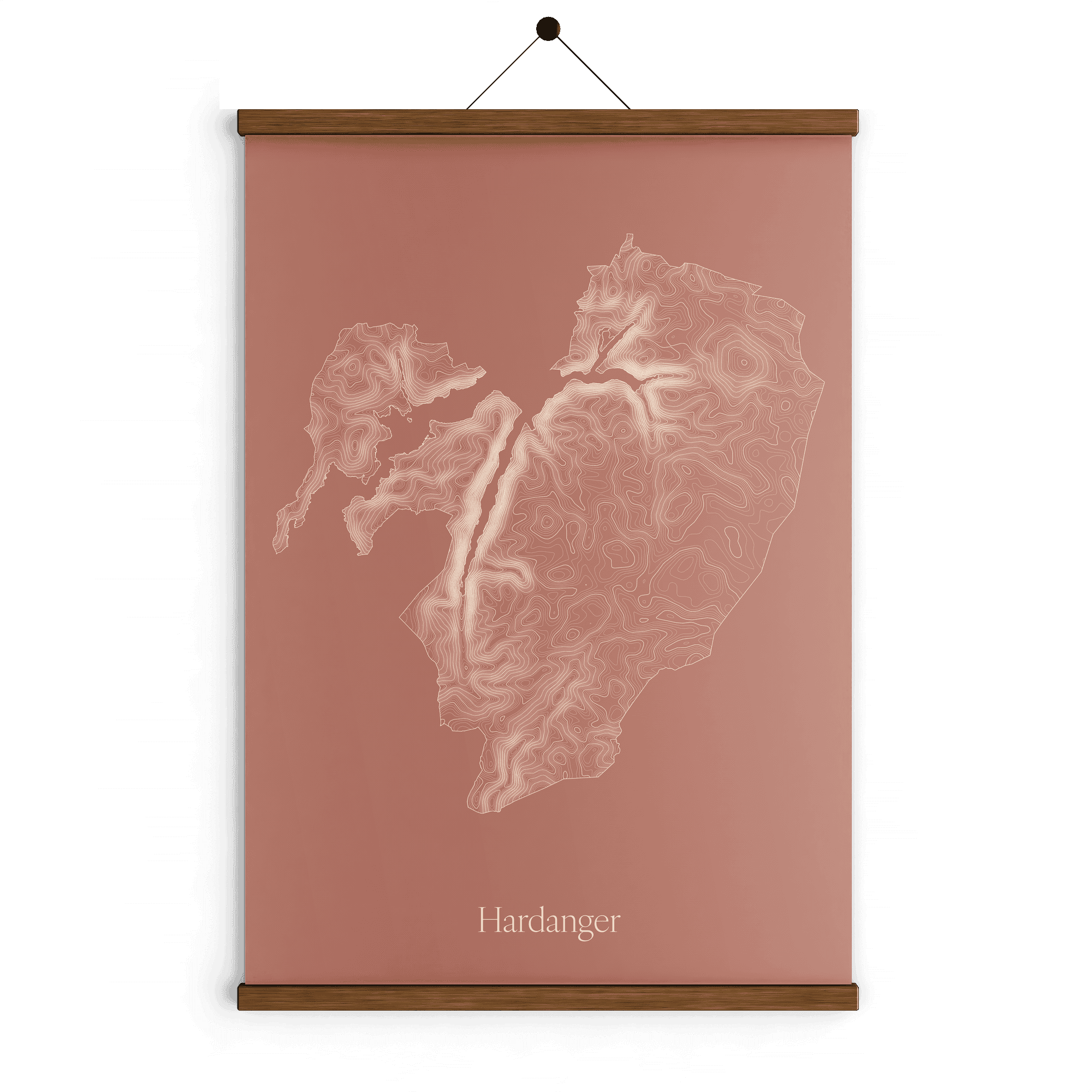 Hardanger - Rustrød
