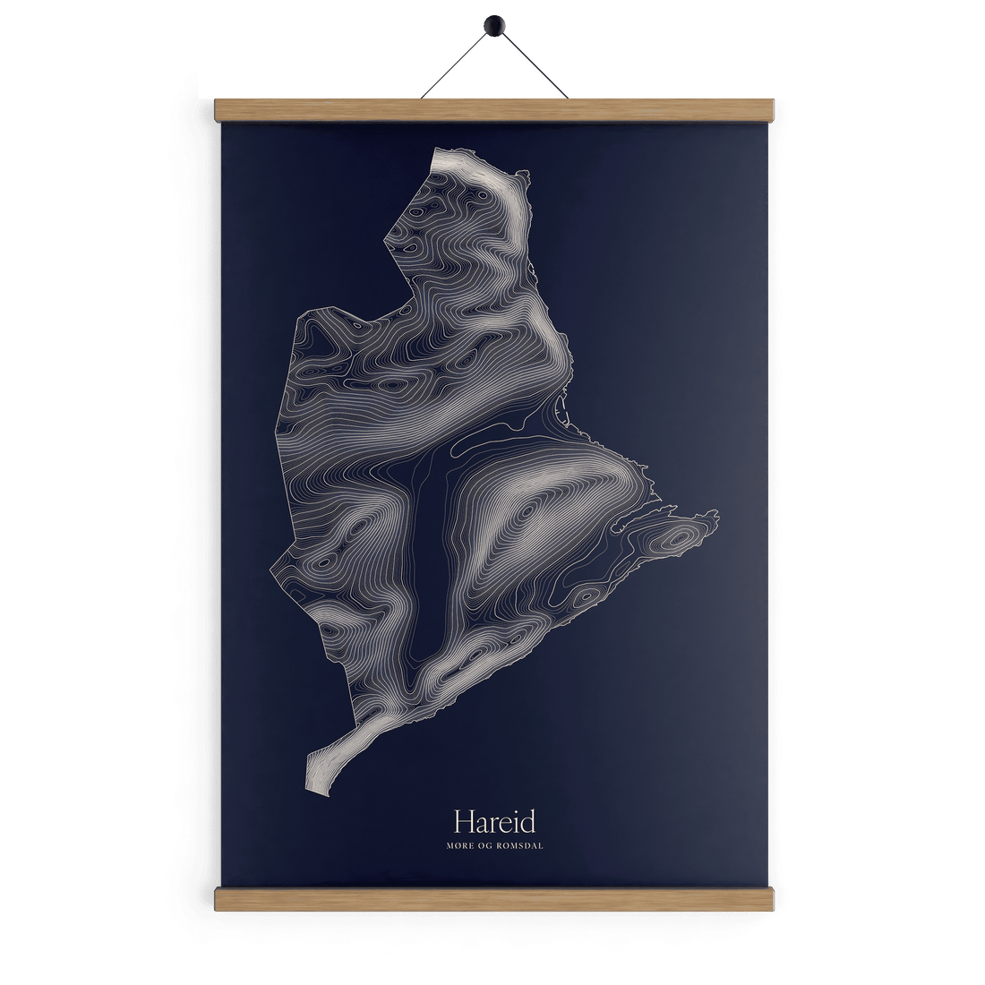 Hareid kotekart - Vinternatt