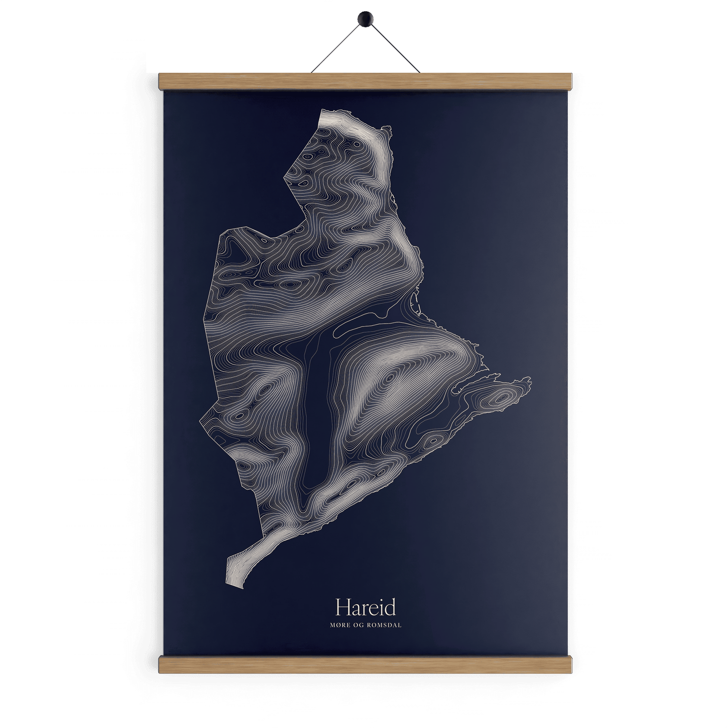 Hareid kotekart - Vinternatt