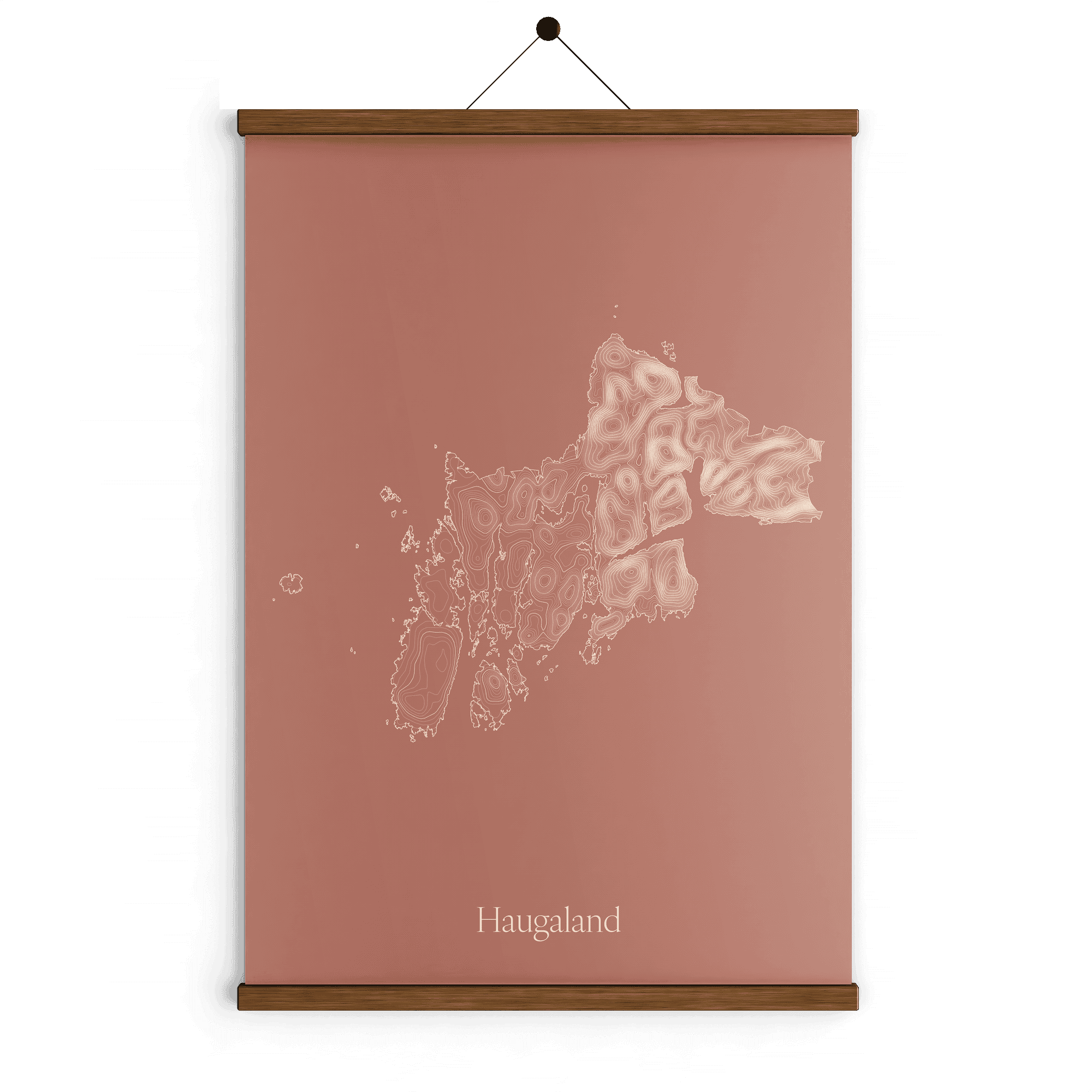 Haugaland - Rustrød