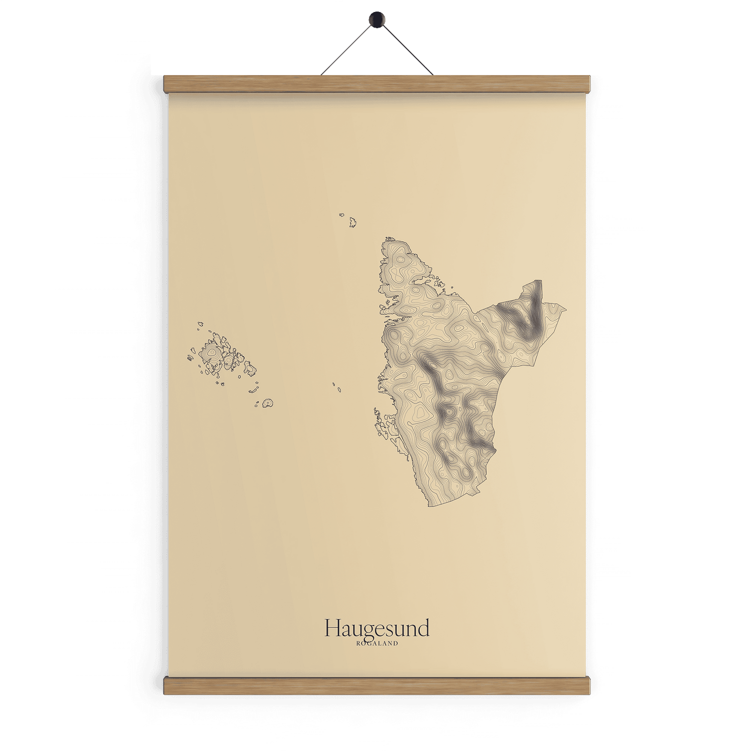 Haugesund kotekart - Sandstein