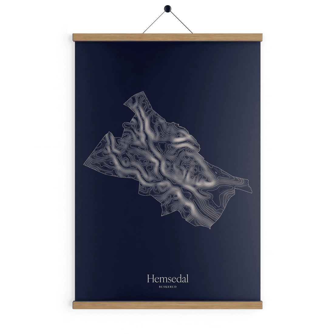 Hemsedal kotekart - Vinternatt