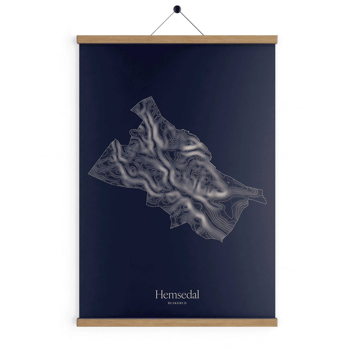 Hemsedal kotekart - Vinternatt