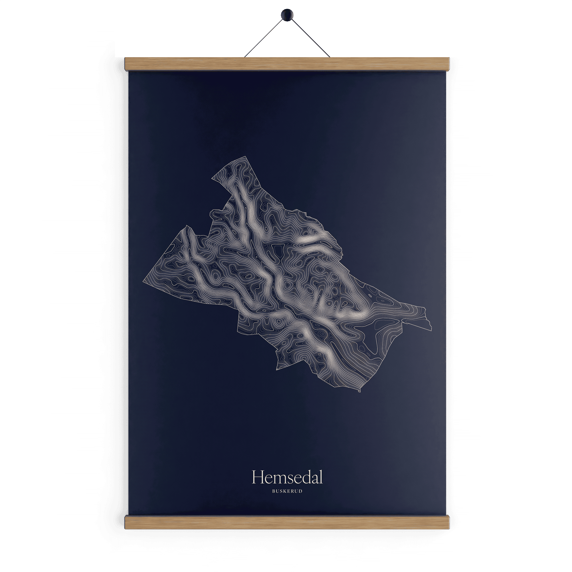 Hemsedal kotekart - Vinternatt