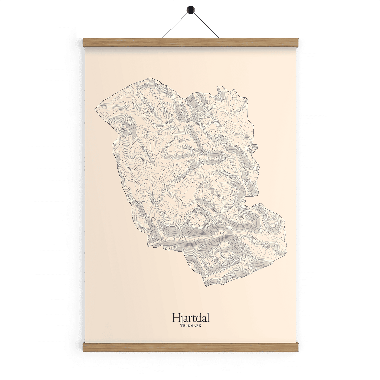 Hjartdal kotekart - Bomull
