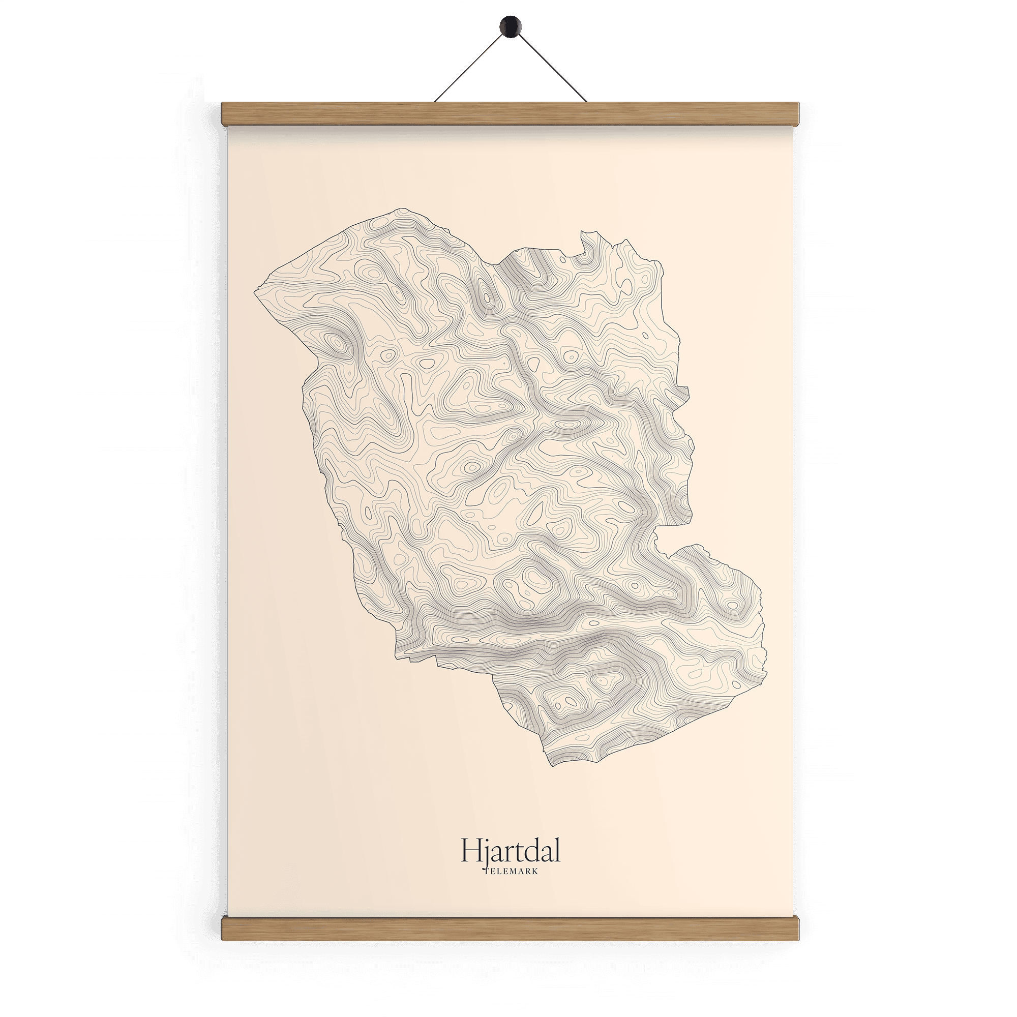 Hjartdal kotekart - Bomull