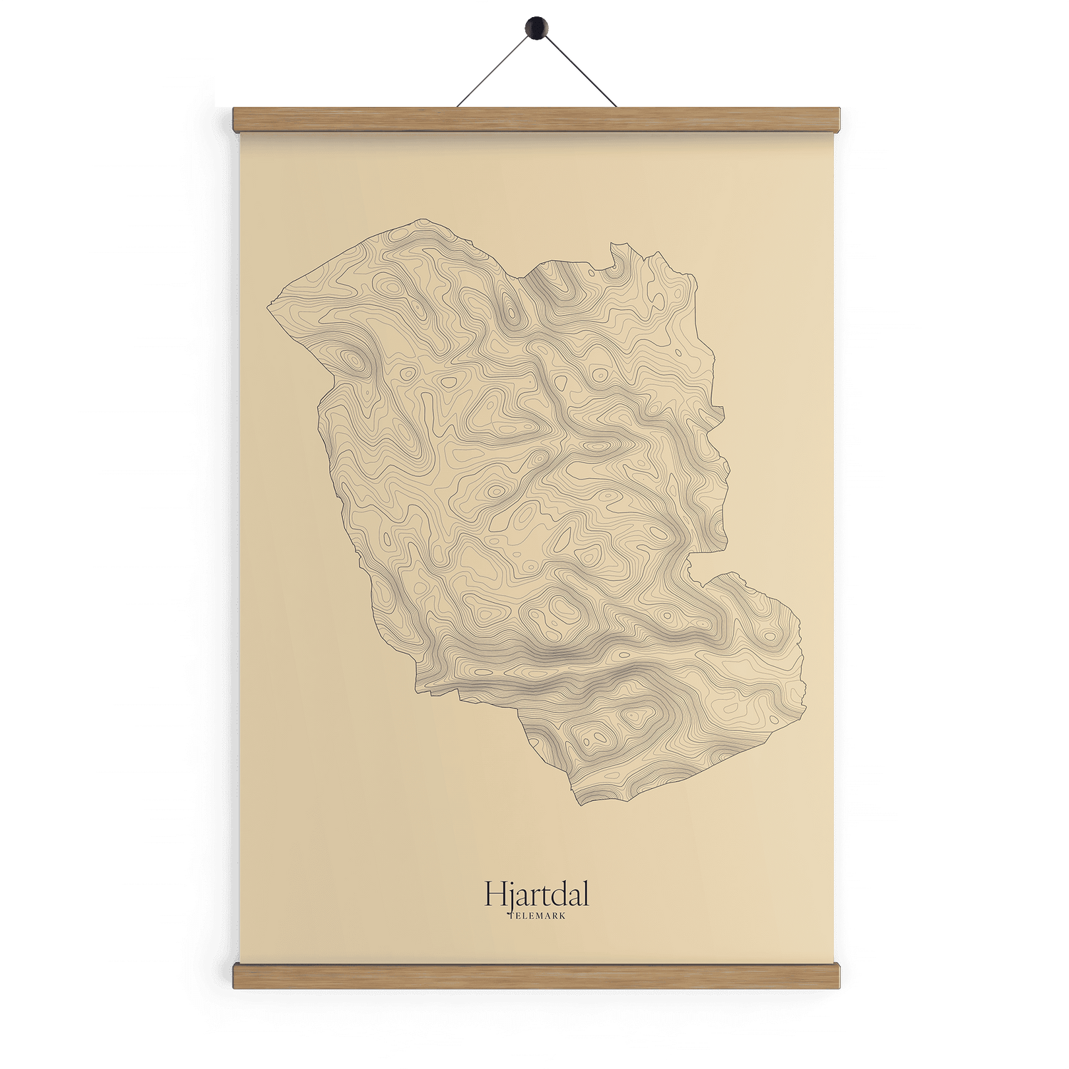 Hjartdal kotekart - Sandstein