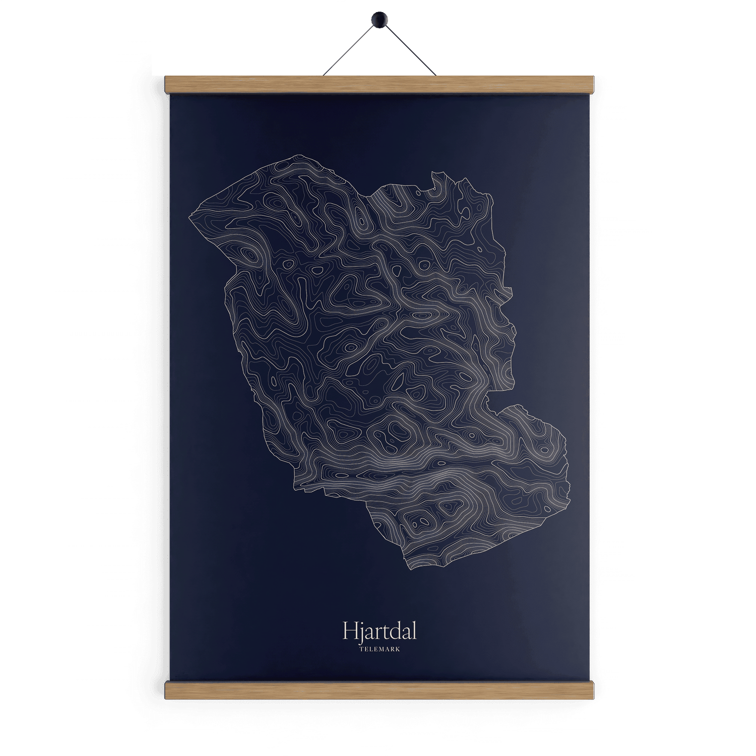 Hjartdal kotekart - Vinternatt