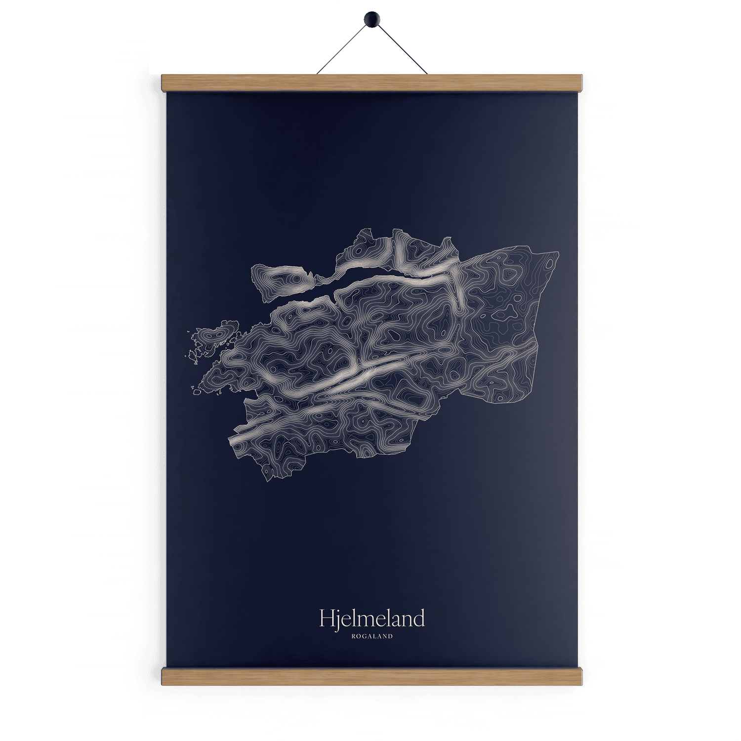 Hjelmeland kotekart - Vinternatt