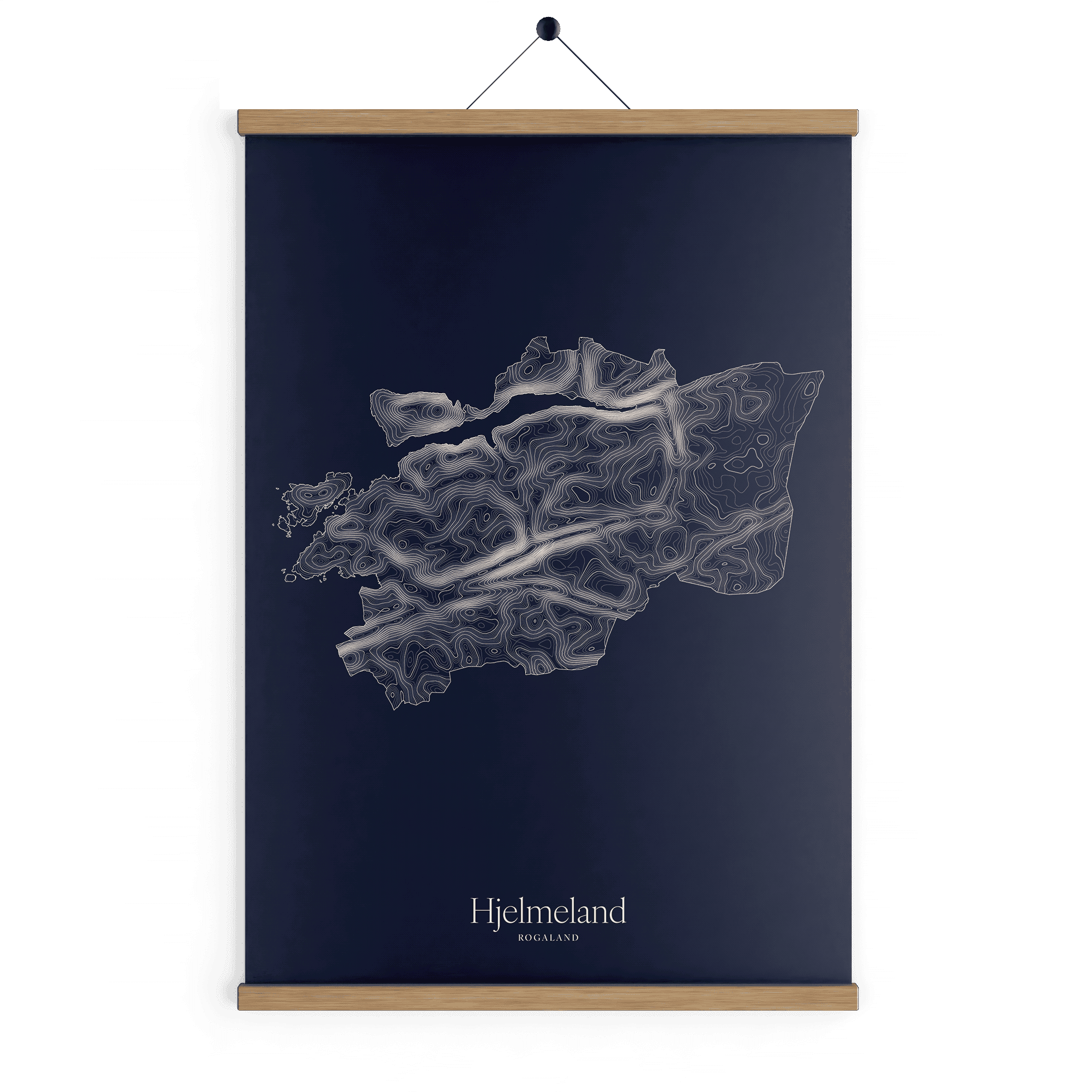 Hjelmeland kotekart - Vinternatt