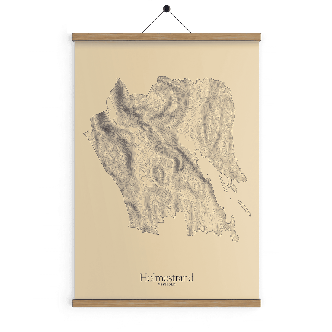 Holmestrand kotekart - Sandstein