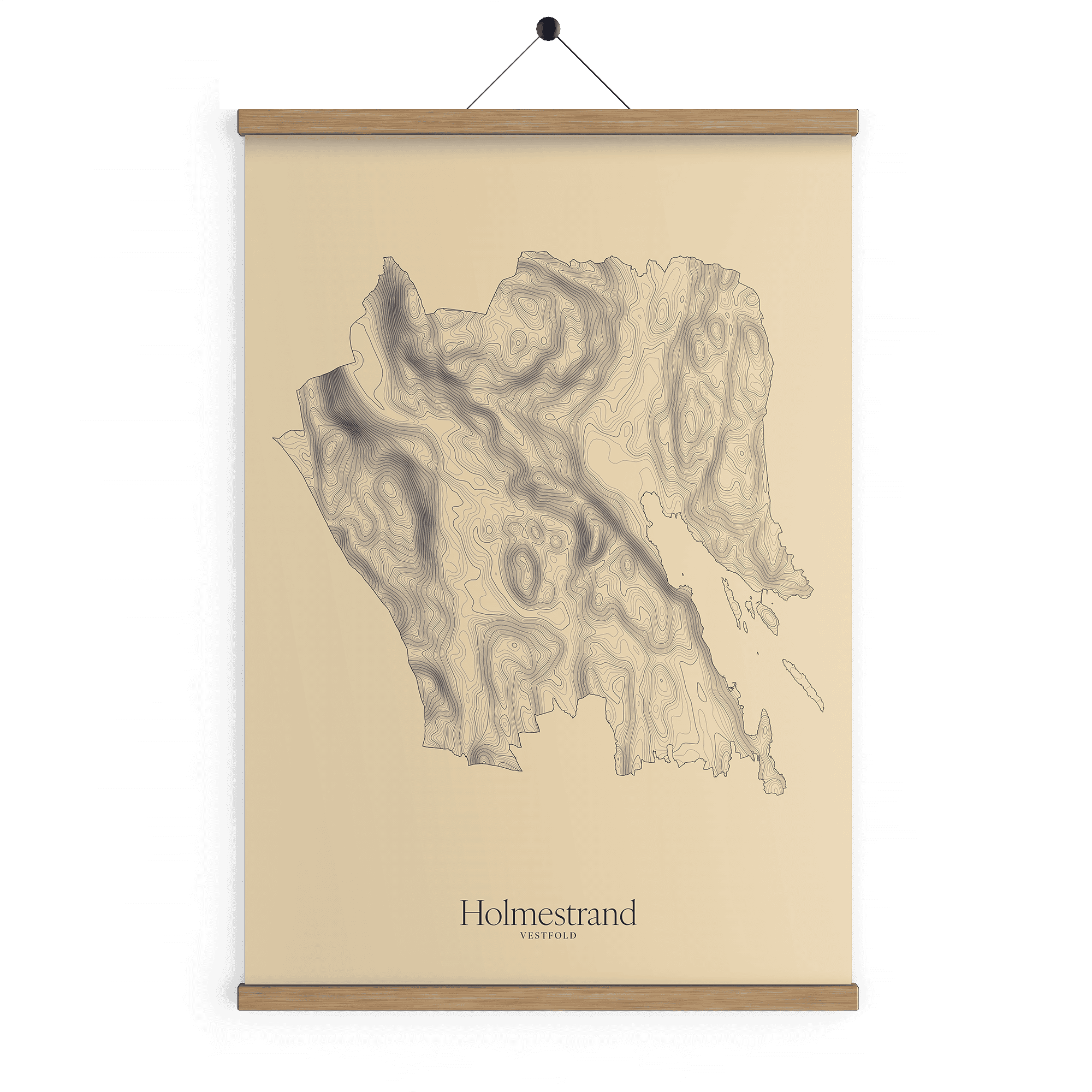 Holmestrand kotekart - Sandstein