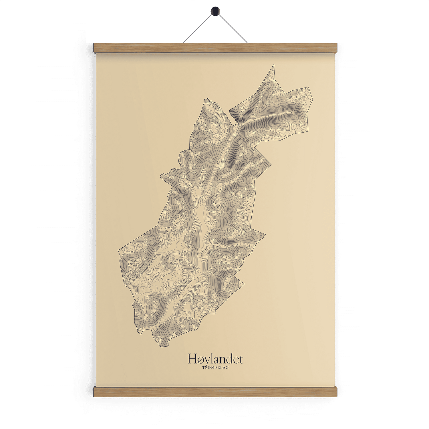 Høylandet kotekart - Sandstein