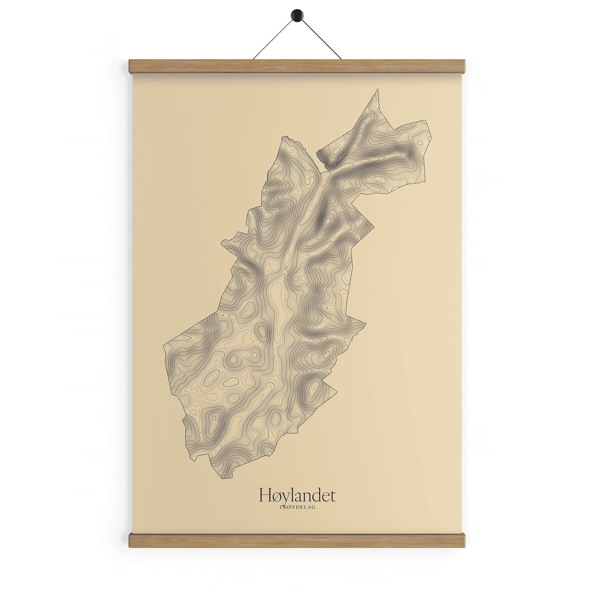 Høylandet kotekart - Sandstein