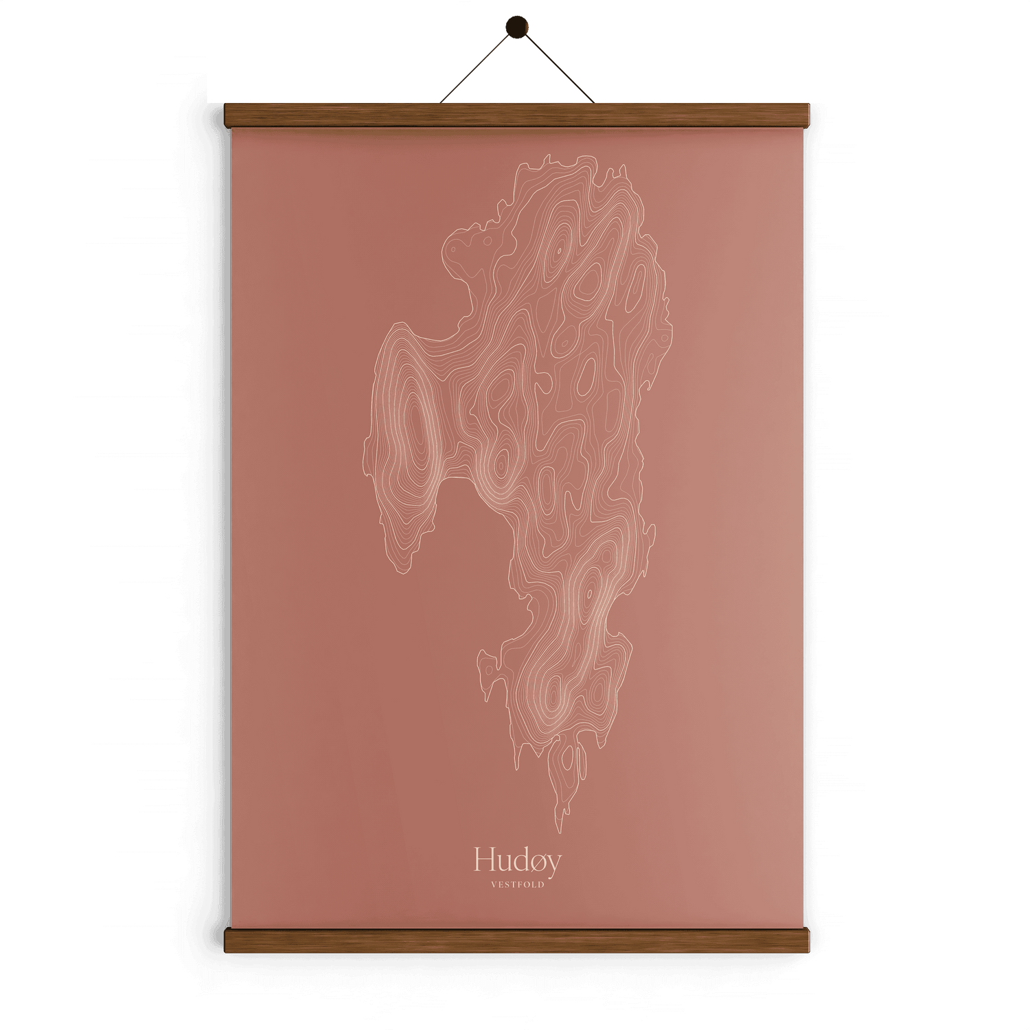 Hudøy - Rustrød