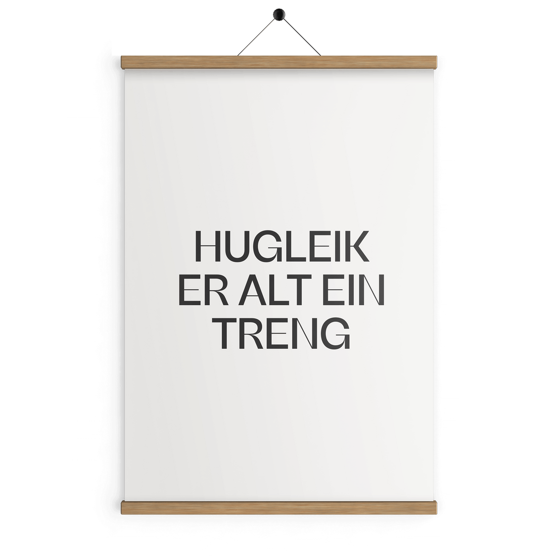 Hugleik er alt ein treng