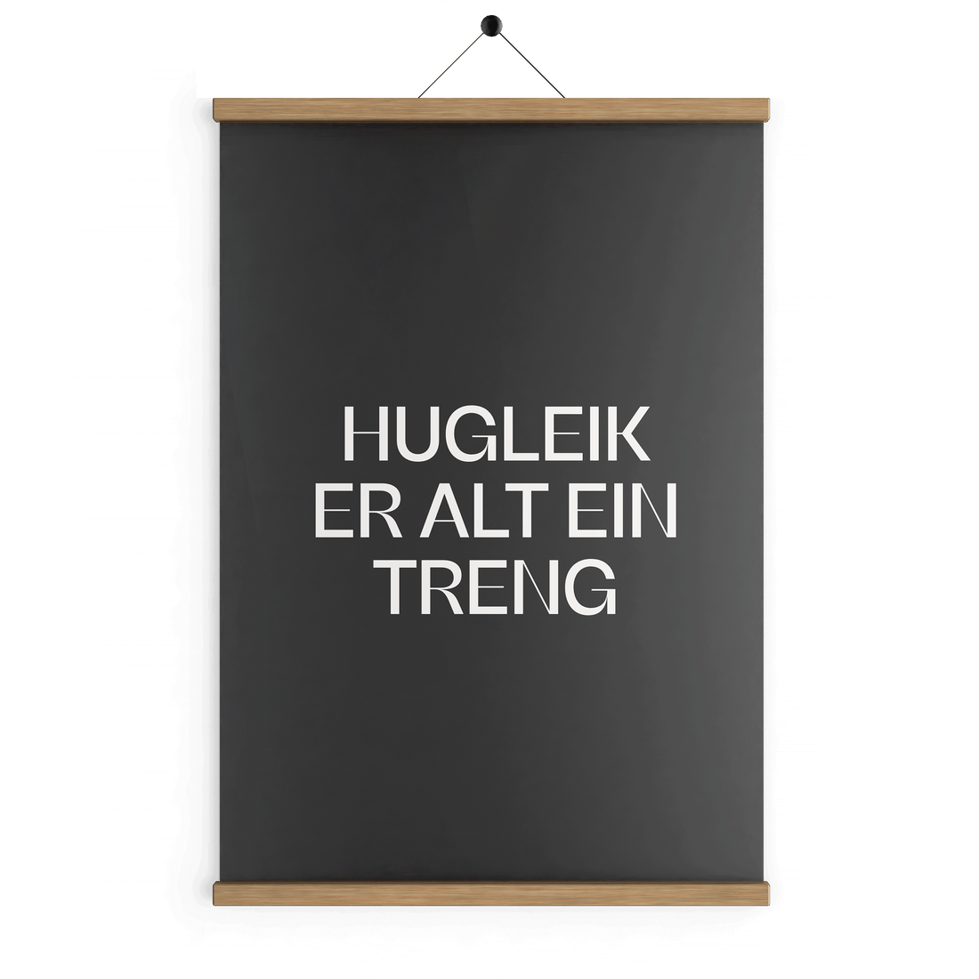 Hugleik er alt ein treng