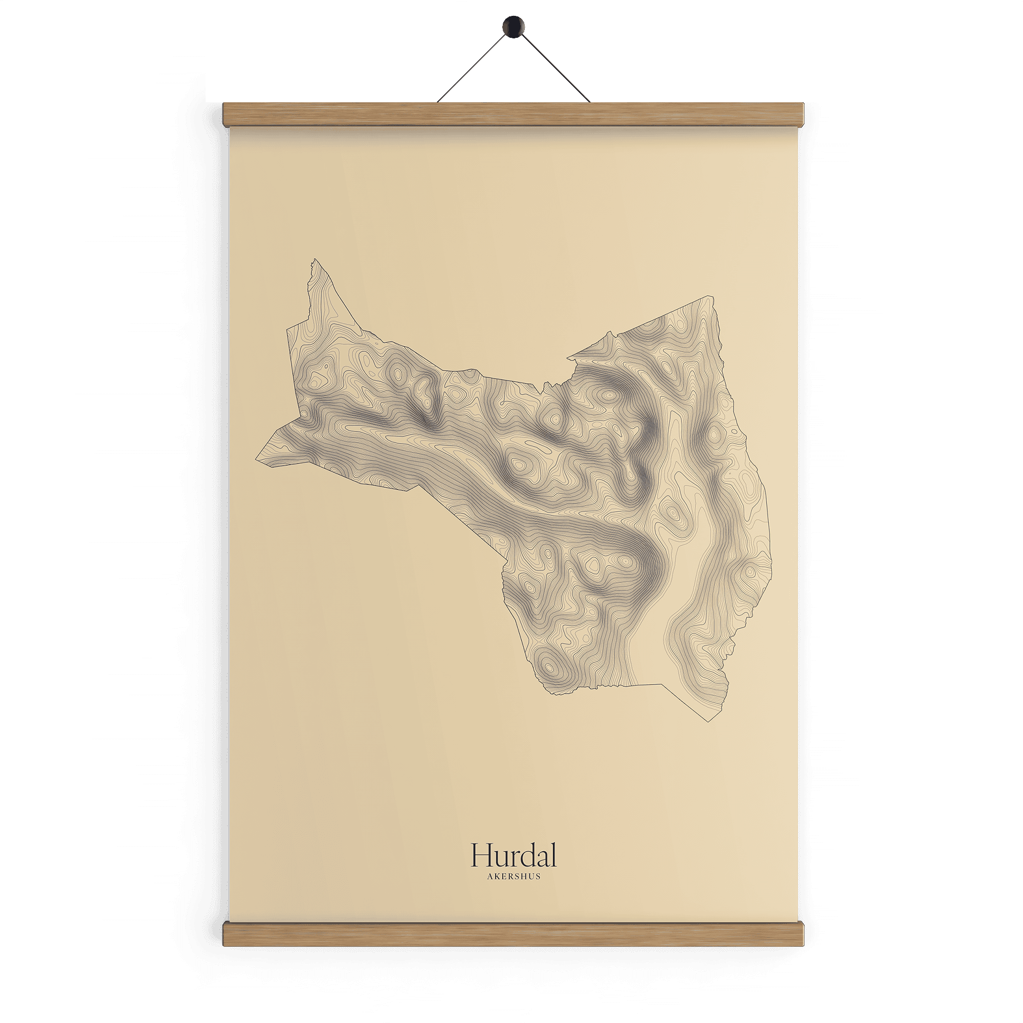 Hurdal kotekart - Sandstein