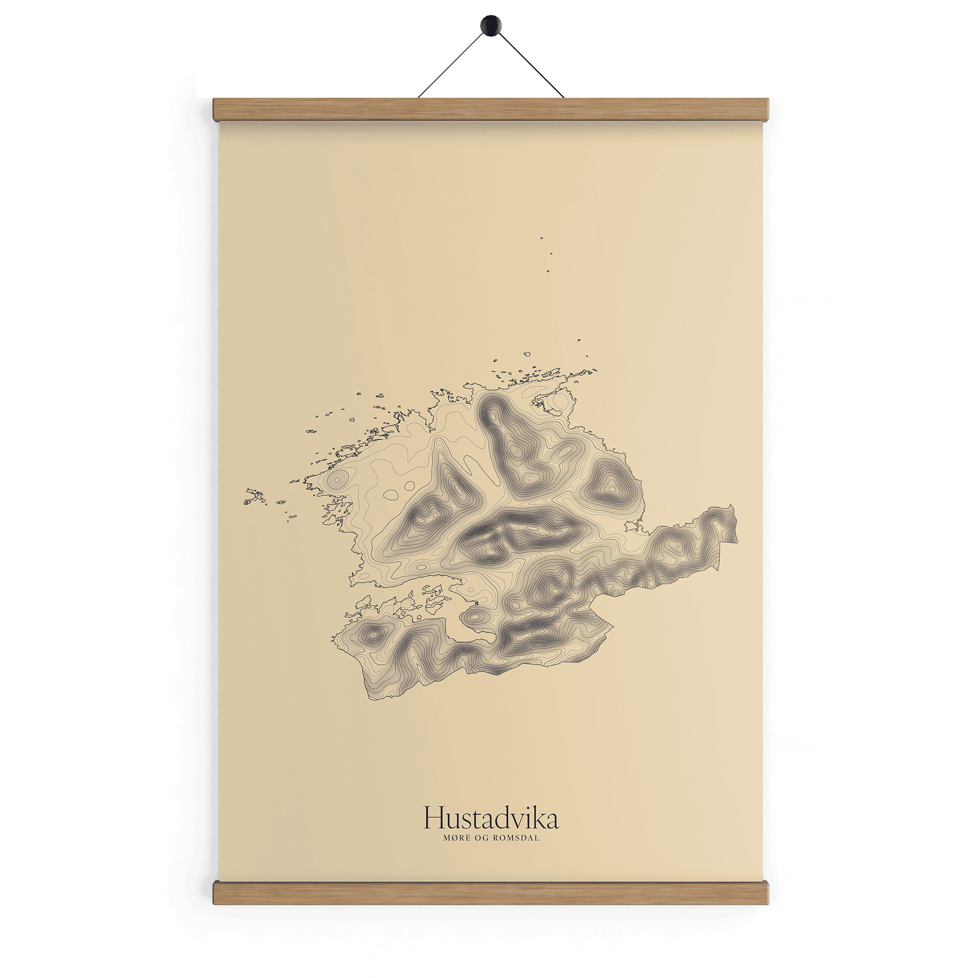 Hustadvika kotekart - Sandstein