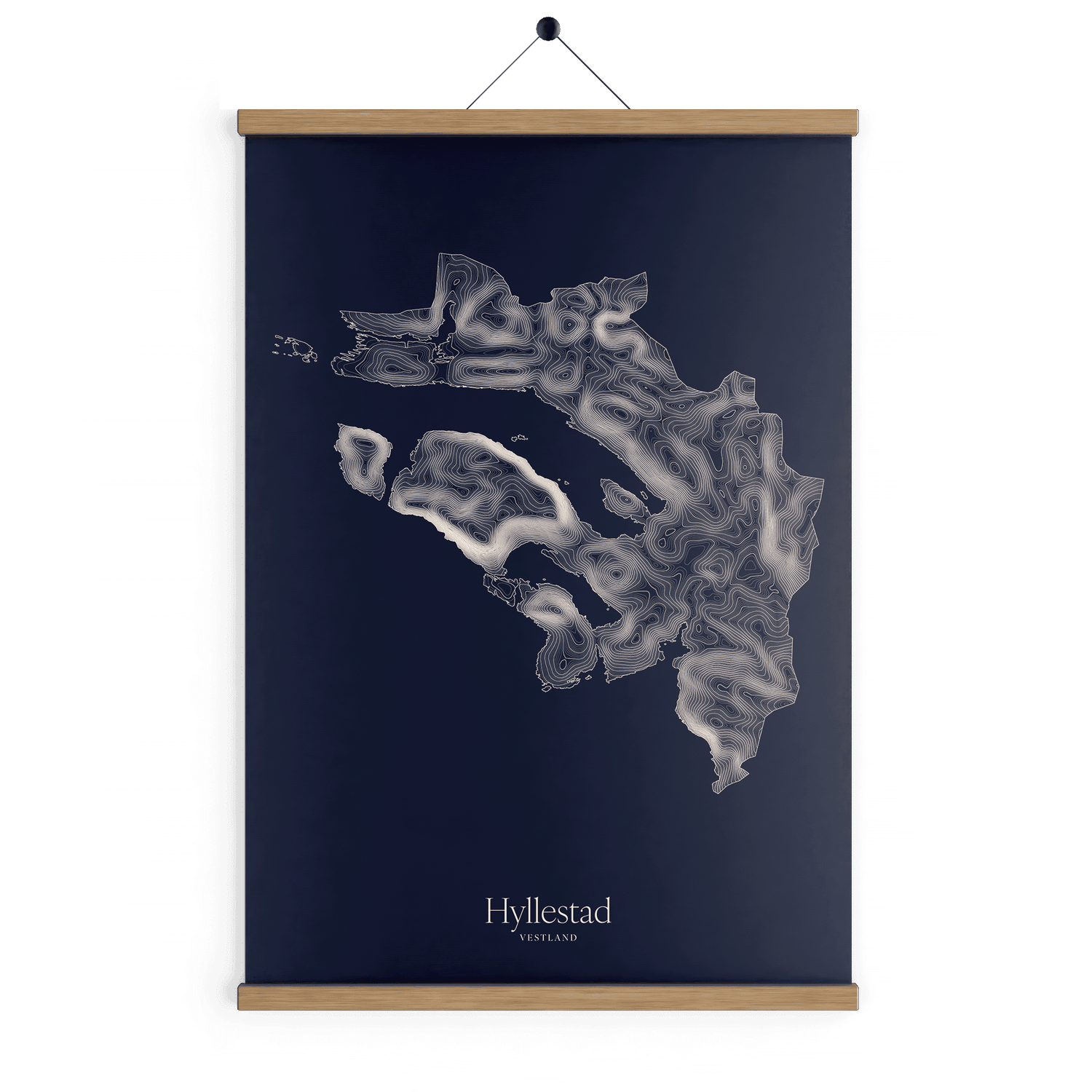Hyllestad kotekart - Vinternatt