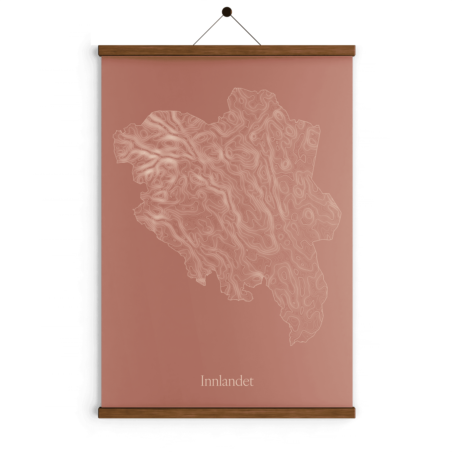Innlandet - Rustrød