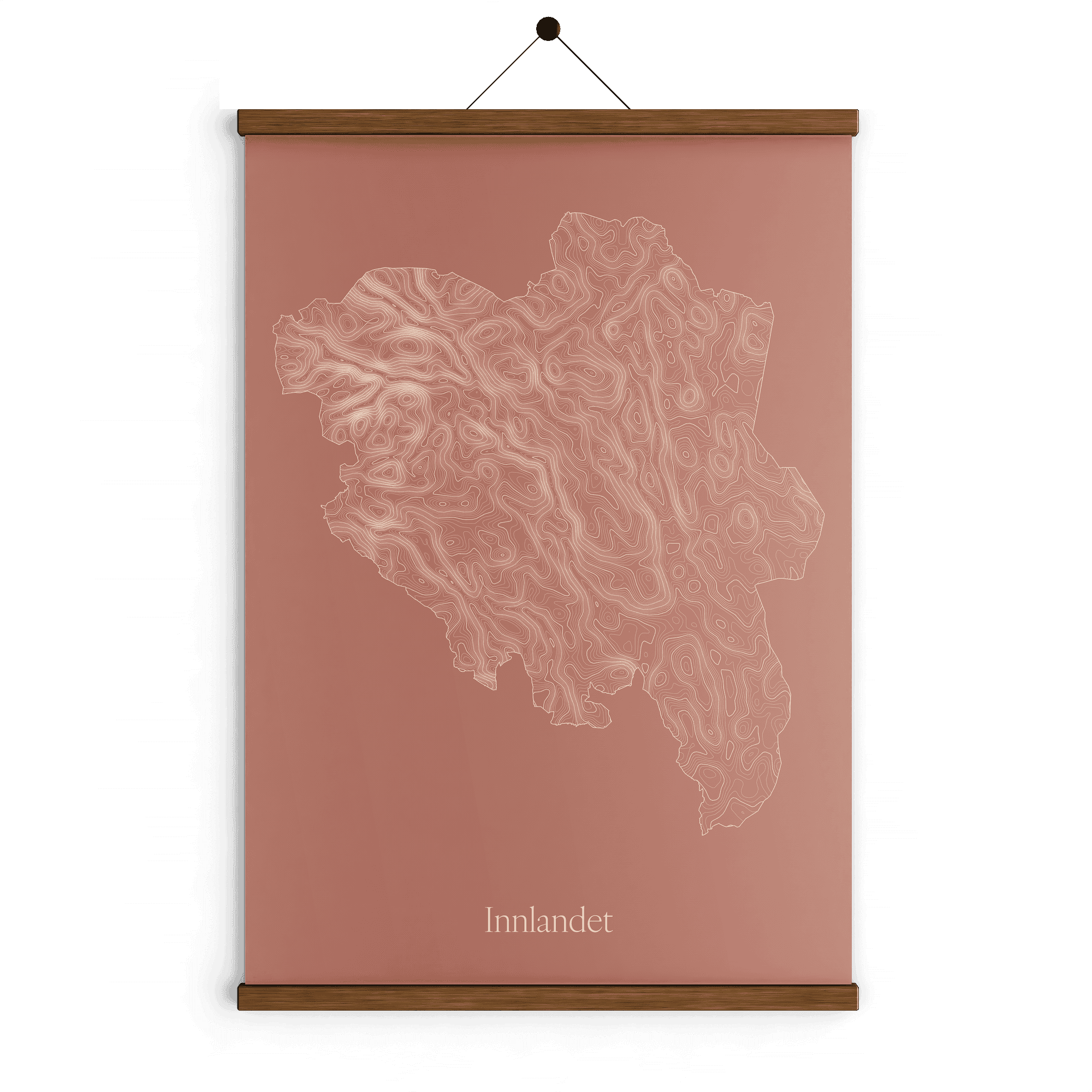 Innlandet - Rustrød