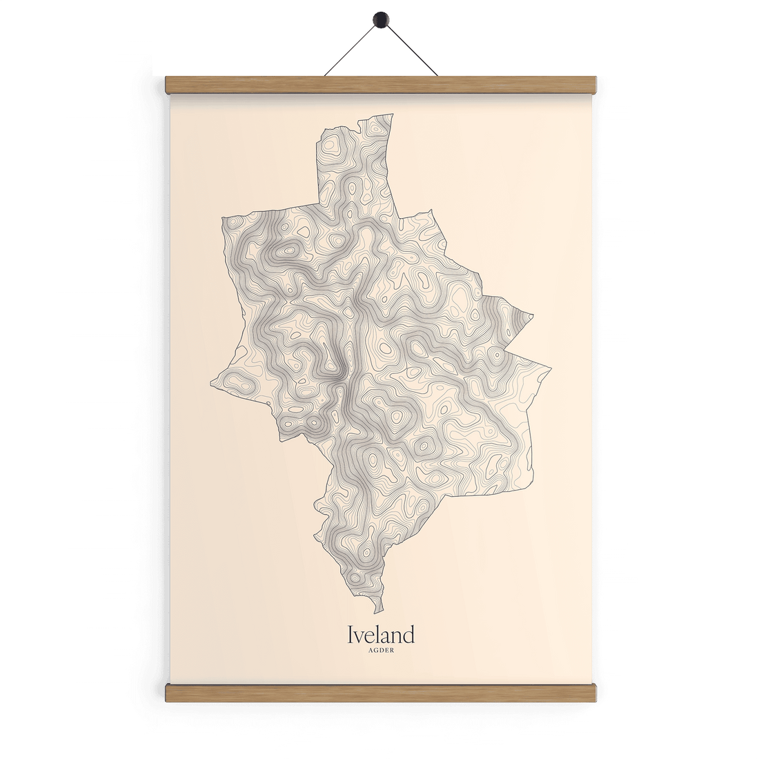 Iveland kotekart - Bomull