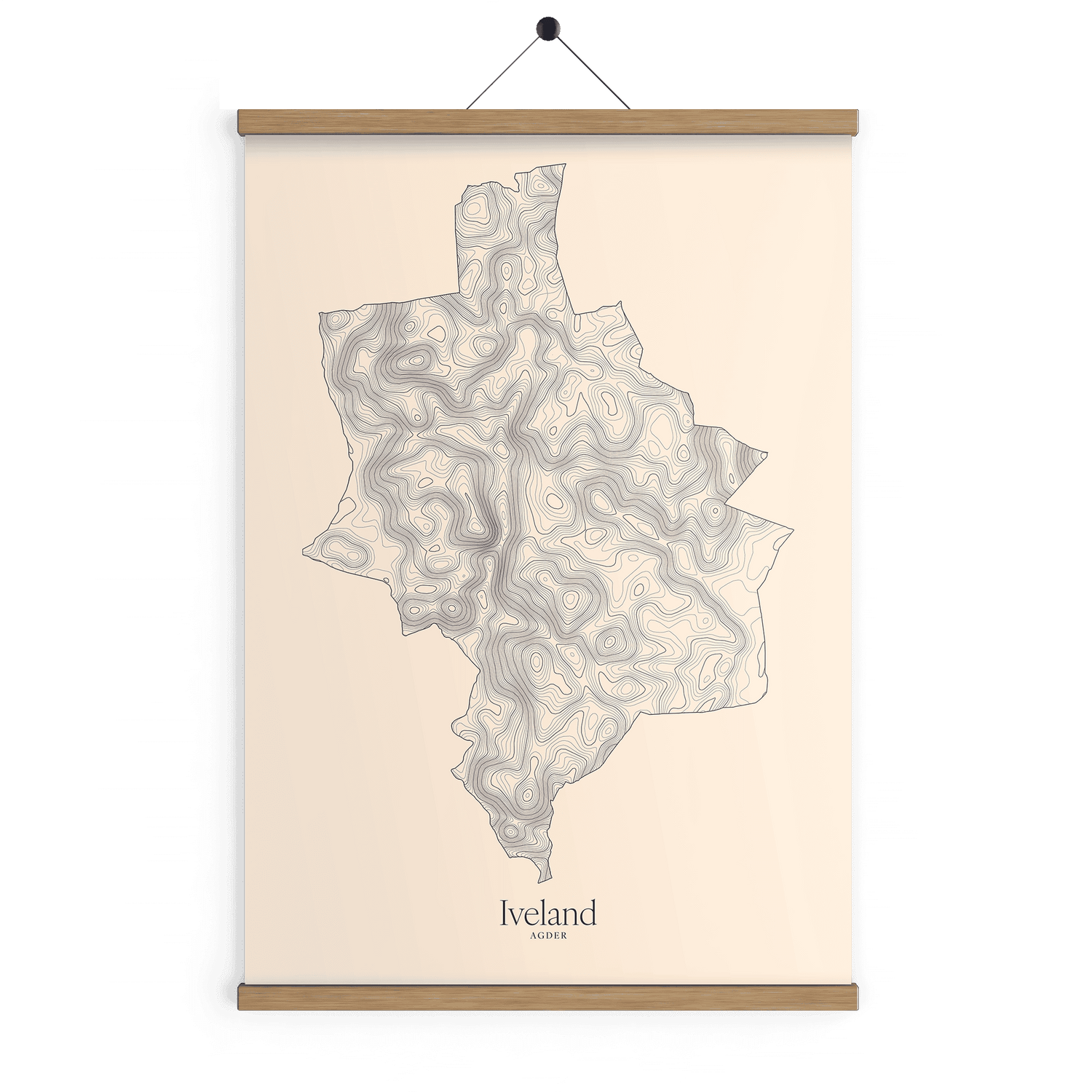 Iveland kotekart - Bomull