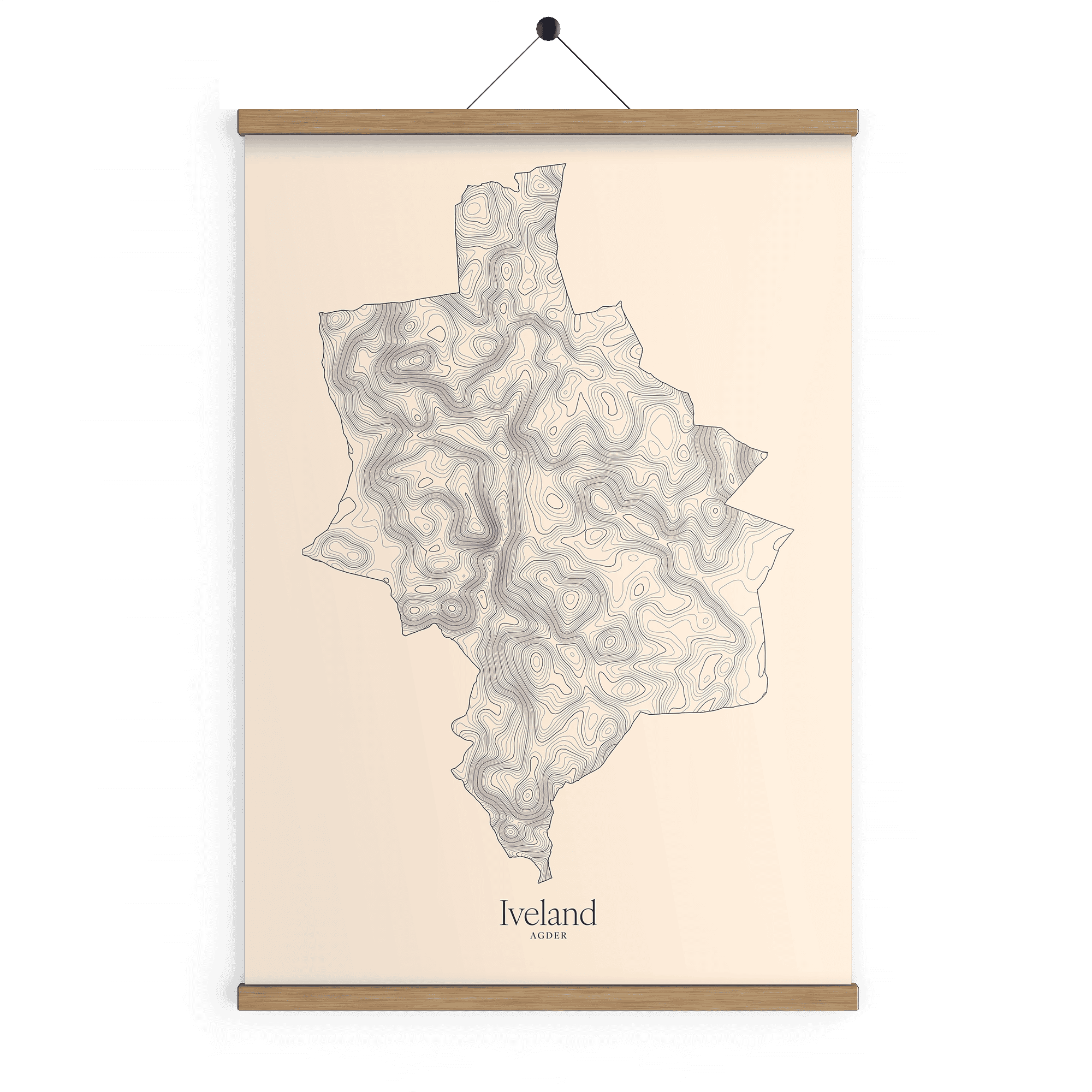 Iveland kotekart - Bomull