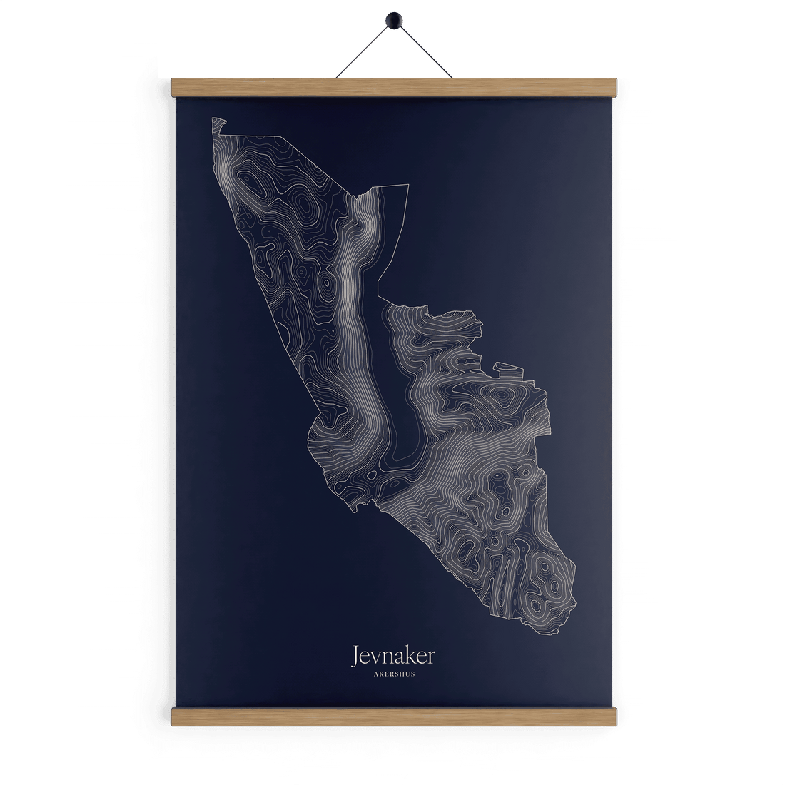 Jevnaker kotekart - Vinternatt