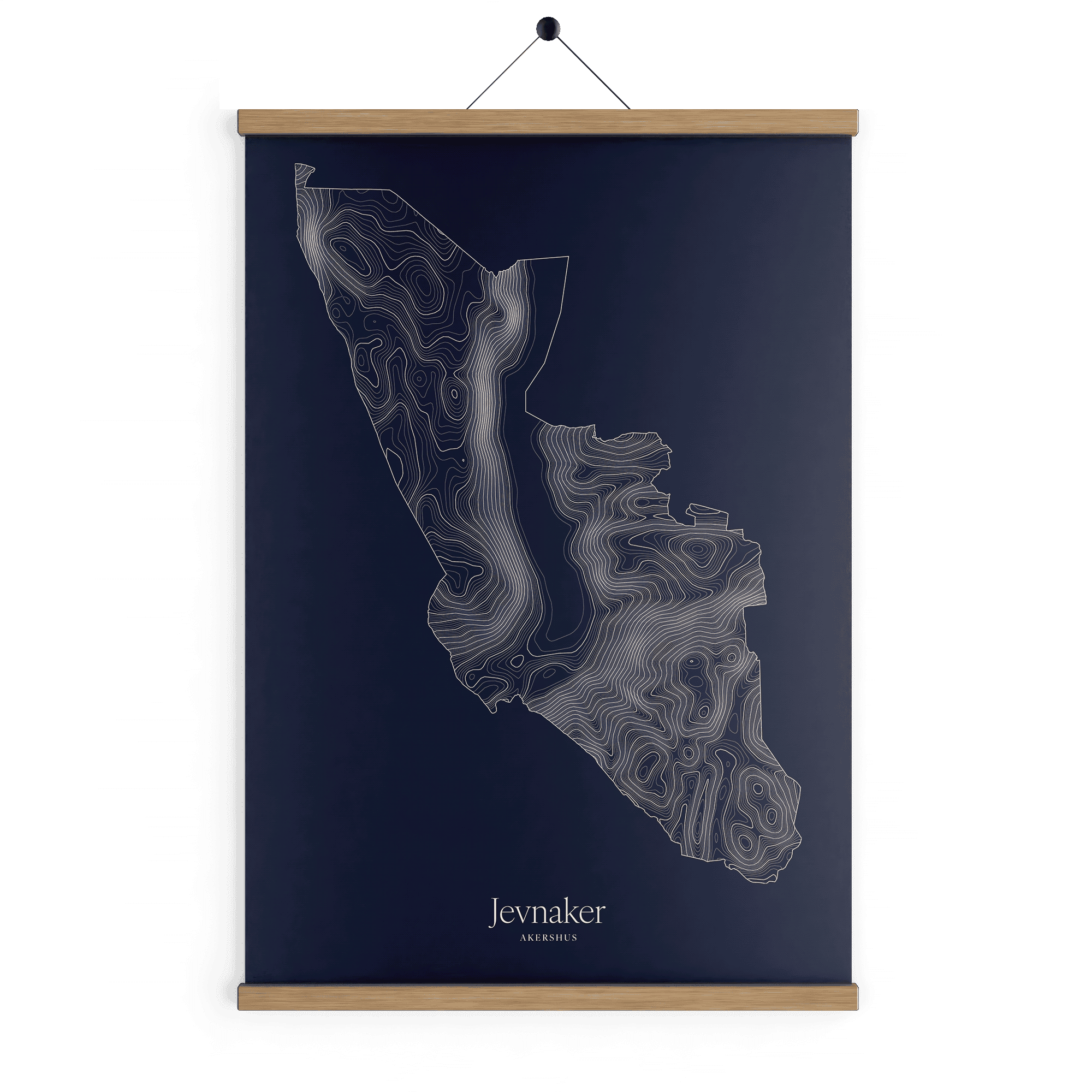 Jevnaker kotekart - Vinternatt